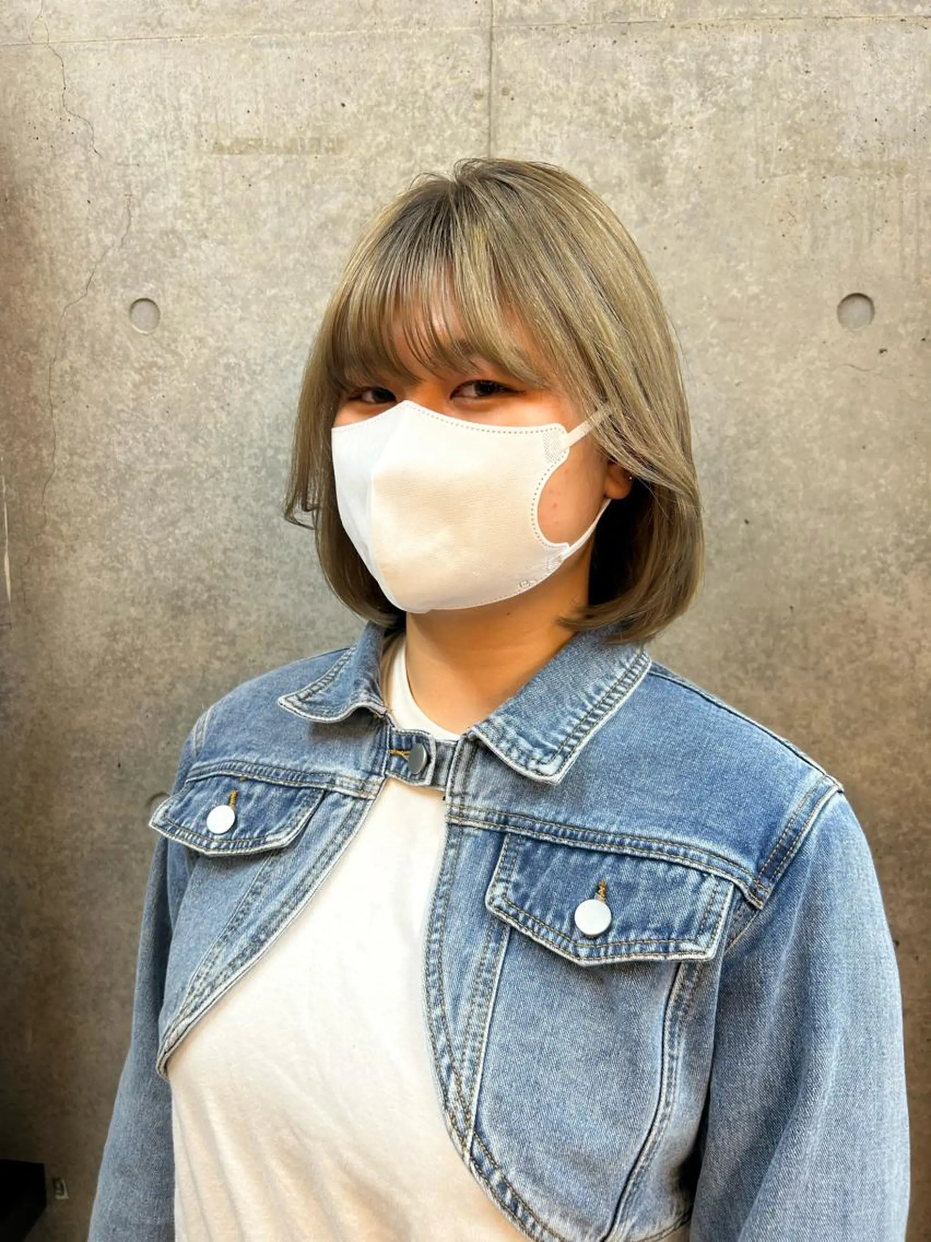 カラー すずき さくやのヘアスタイル