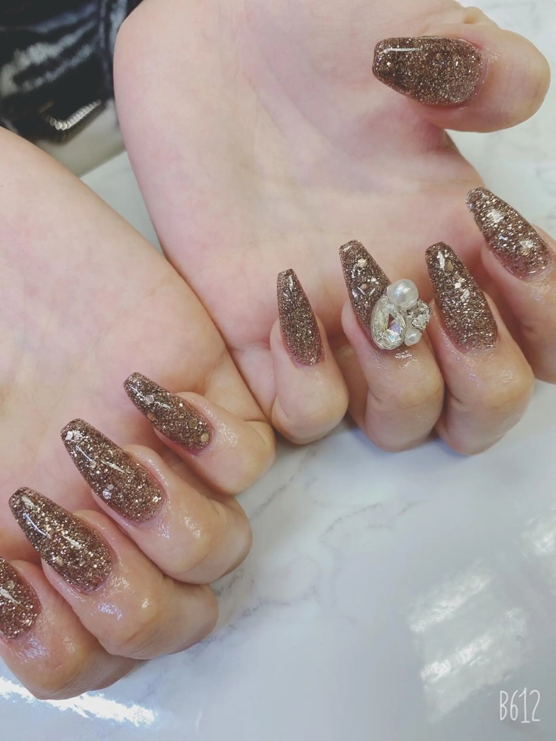 ミディアム ハンドネイル JNA認定講師🌸 RIEのネイルデザイン