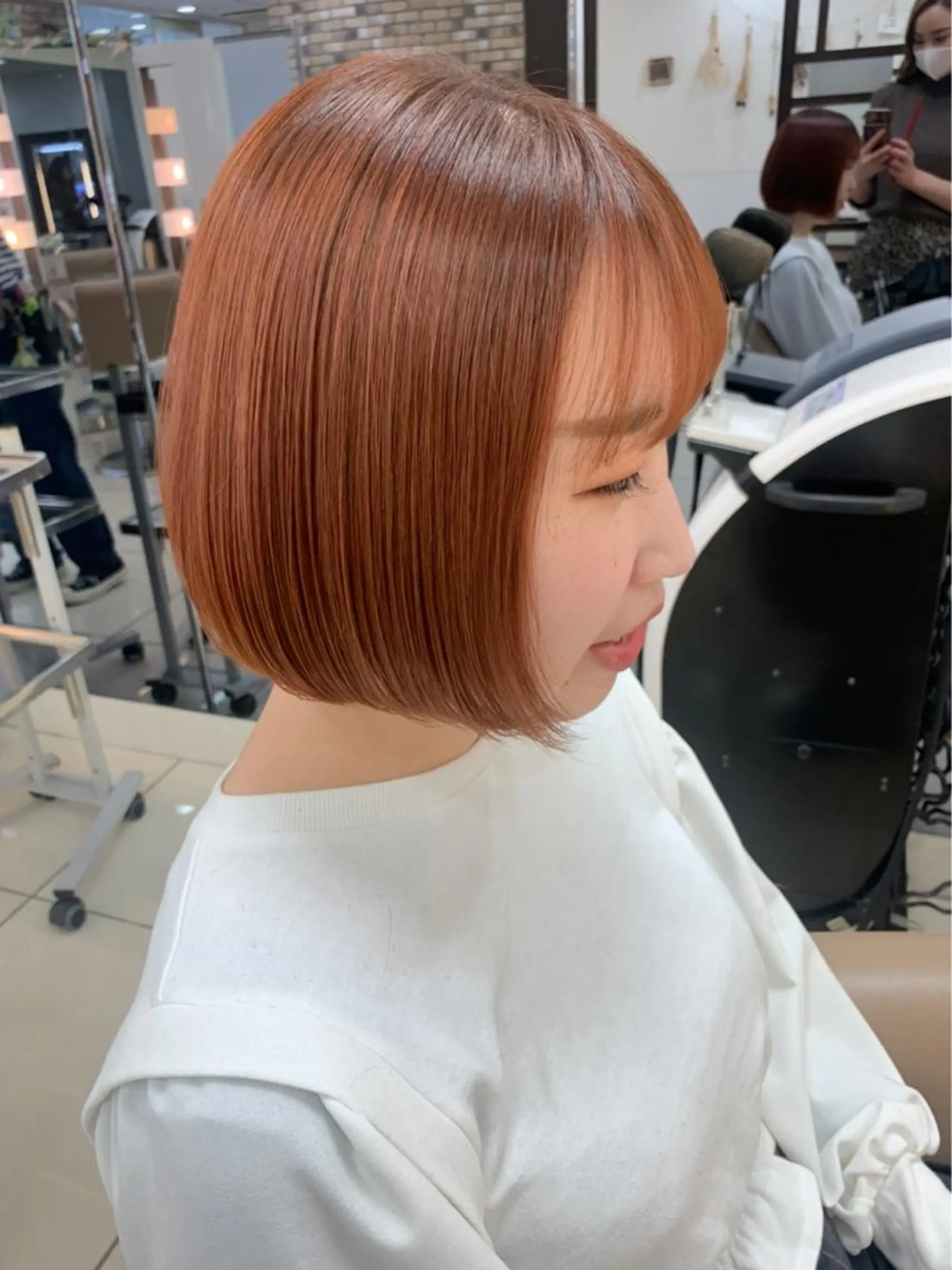 ショート カラー ママ美容師まつげ 🤍まき🤍のマツエク・マツパデザイン