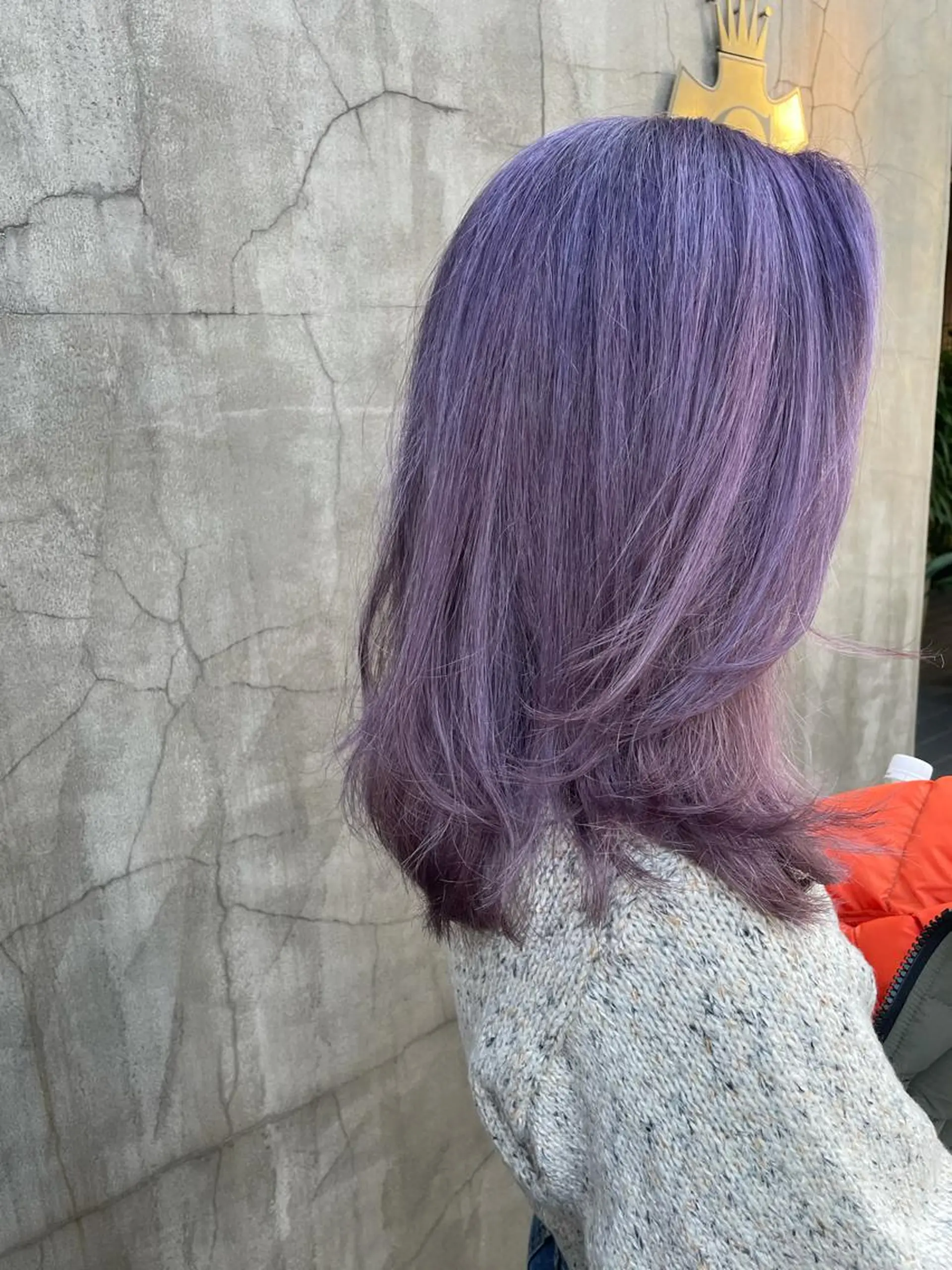 セミロング カラー 🦋透明感カラー /ケアブリーチ🦋のヘアスタイル