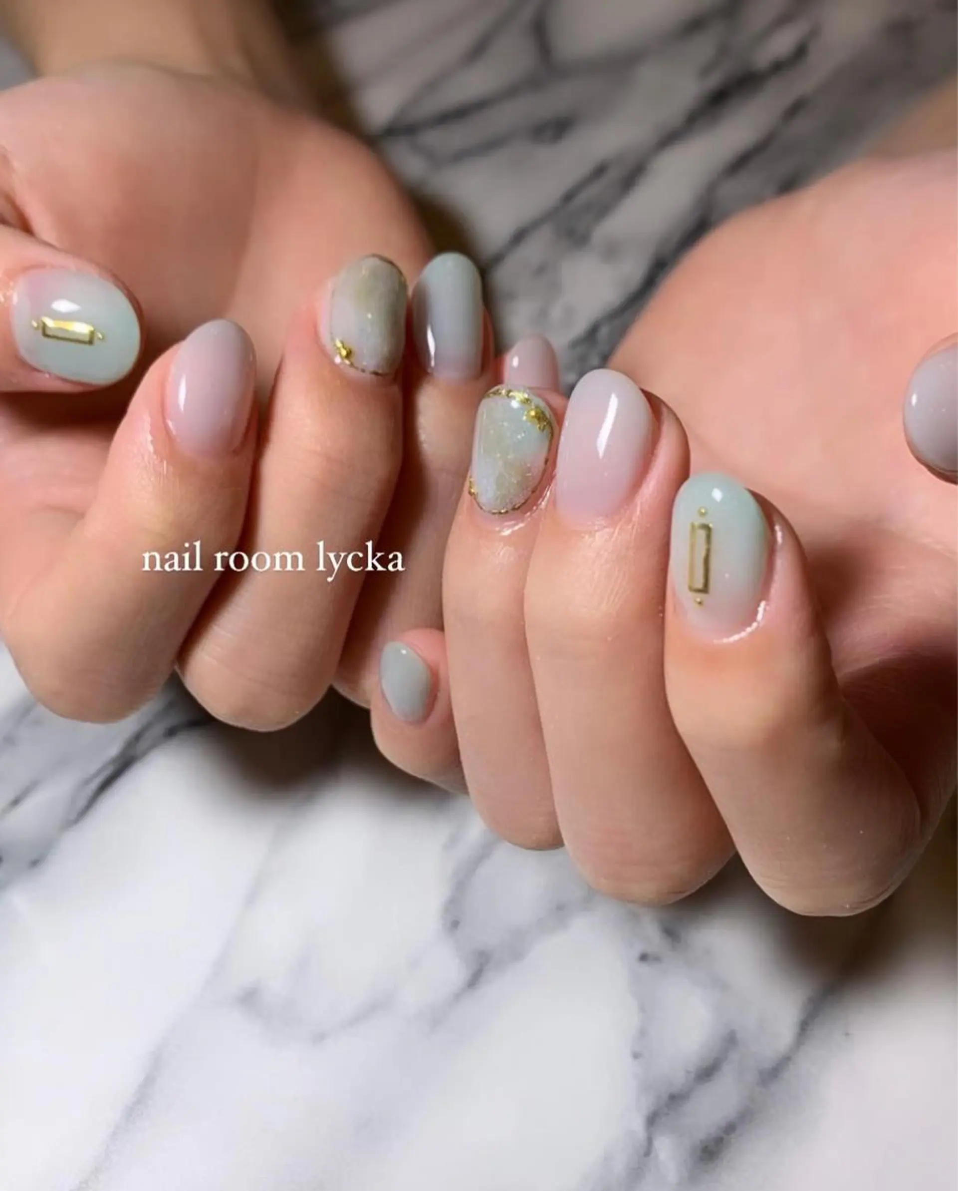 ネイル ﾈｲﾙﾙｰﾑﾘｯｶ 𝐦𝐚𝐲𝐮のネイルデザイン