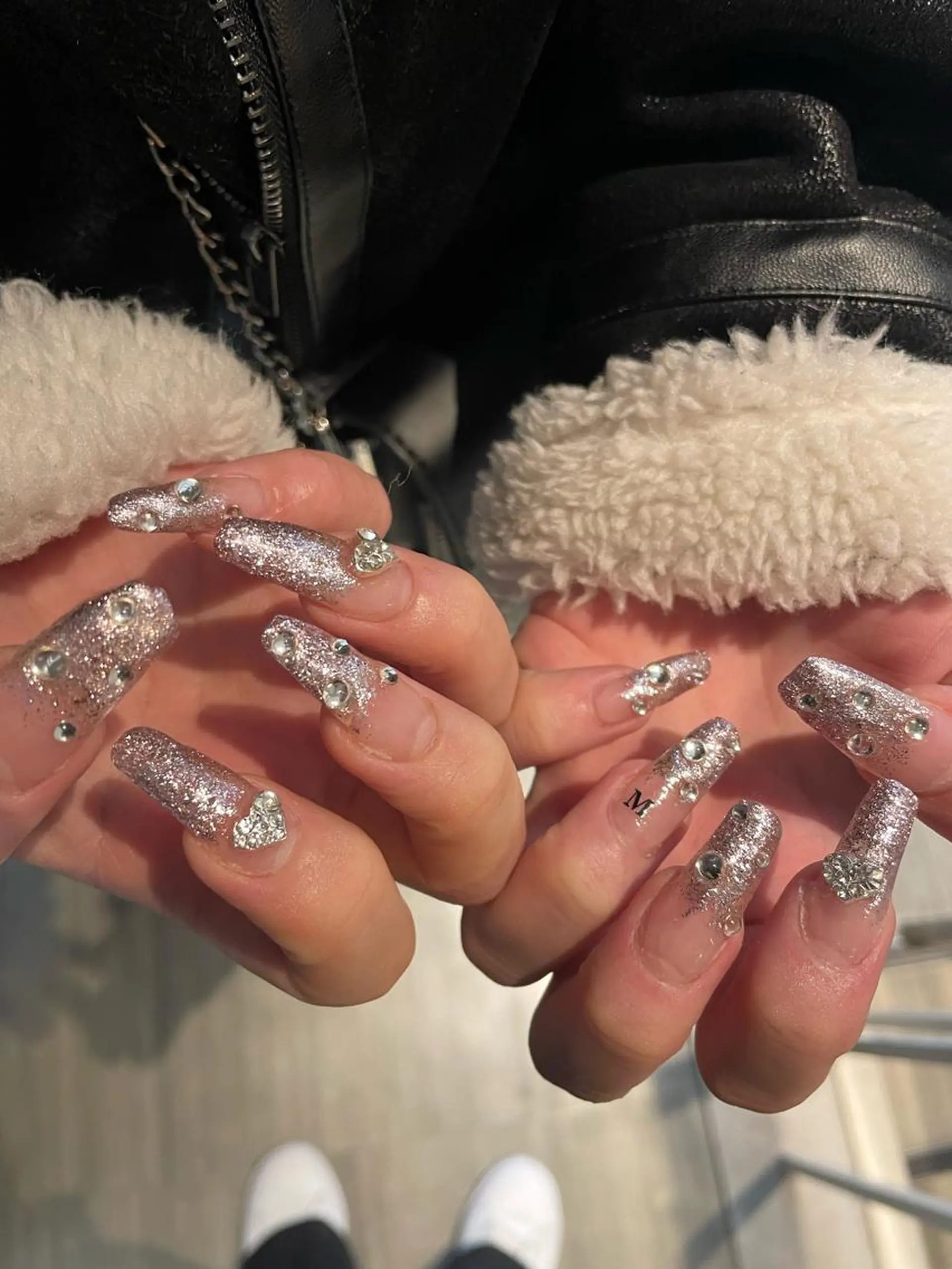 ネイル 🫧飛山琉桜/二条 ネイルアート/束感のマツエク・マツパデザイン