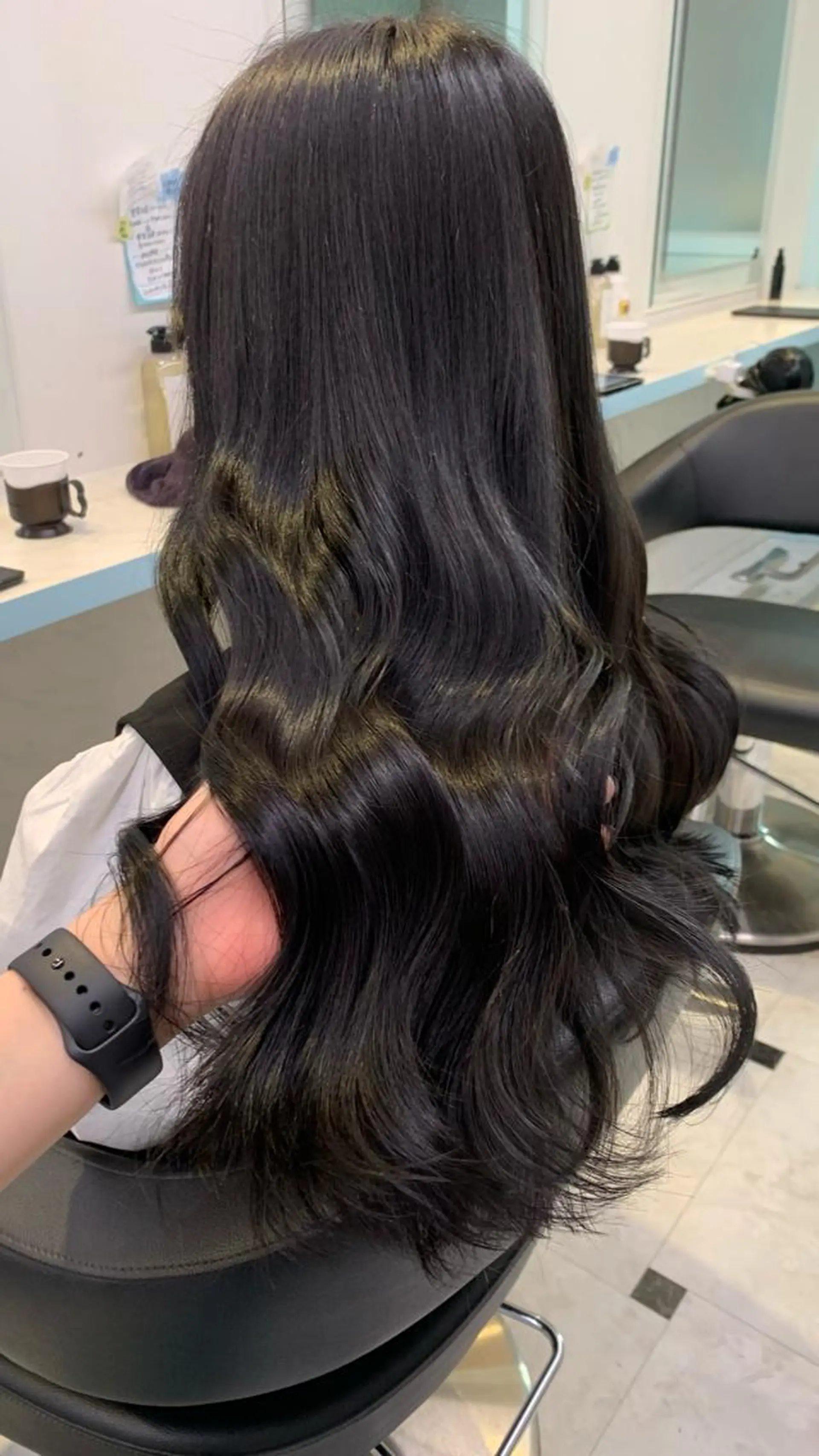 ロング カラー トリートメント 🤍大人っぽ韓国暗髪 🤍Asuka🤍のヘアスタイル