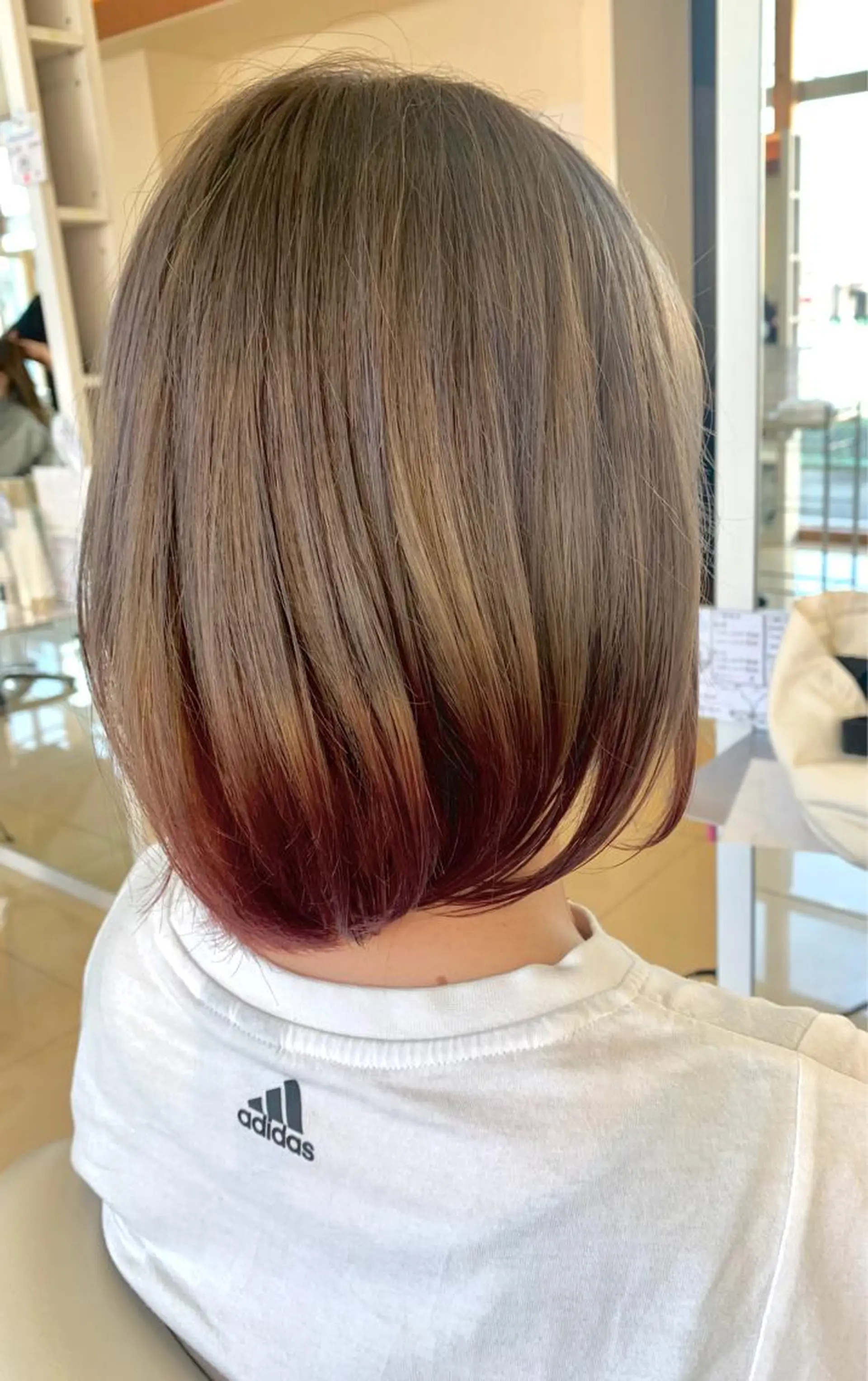 ショート 田中 美有のヘアスタイル