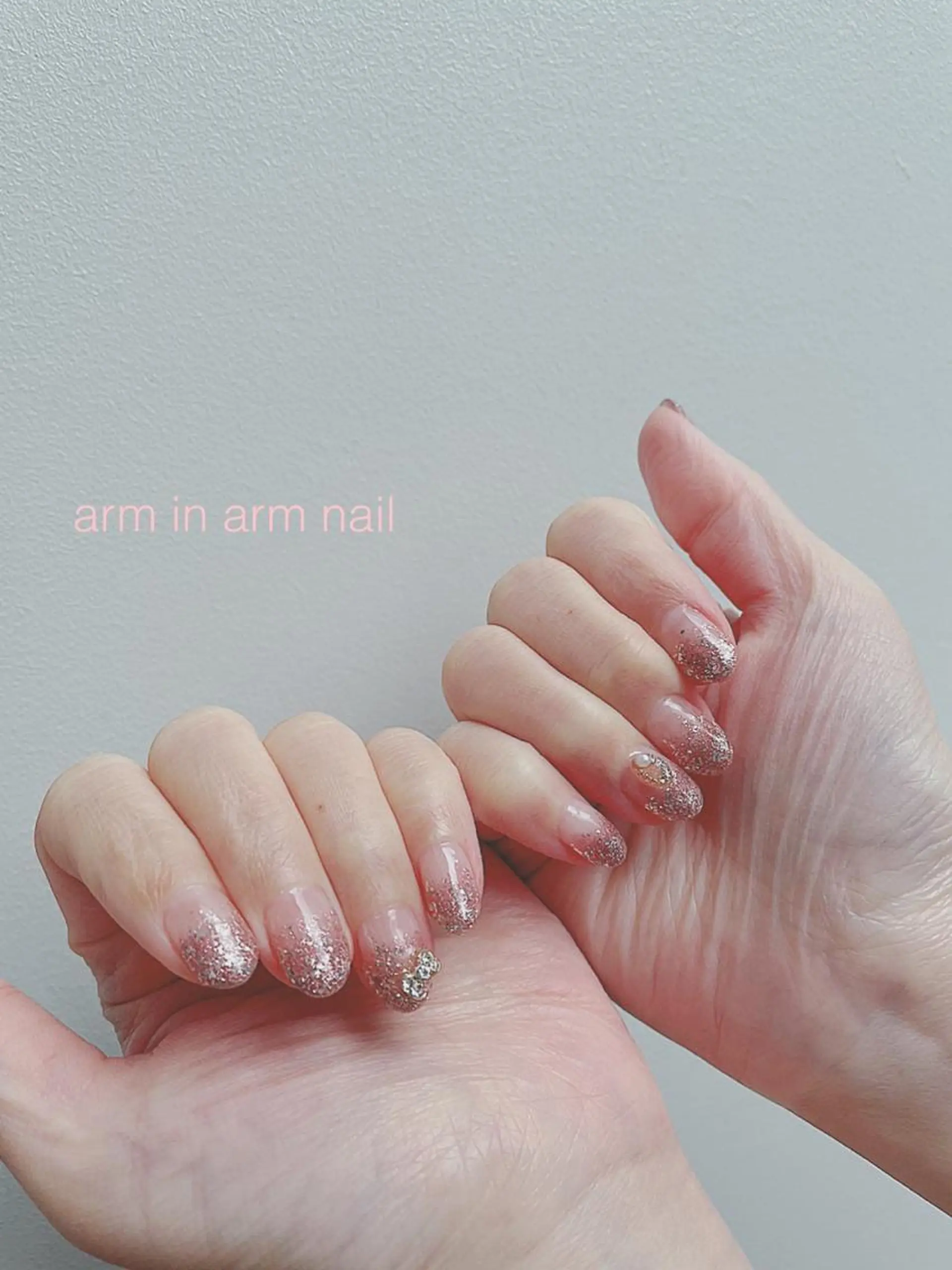 ネイル arm in arm ︎✿Yamamotoのマツエク・マツパデザイン