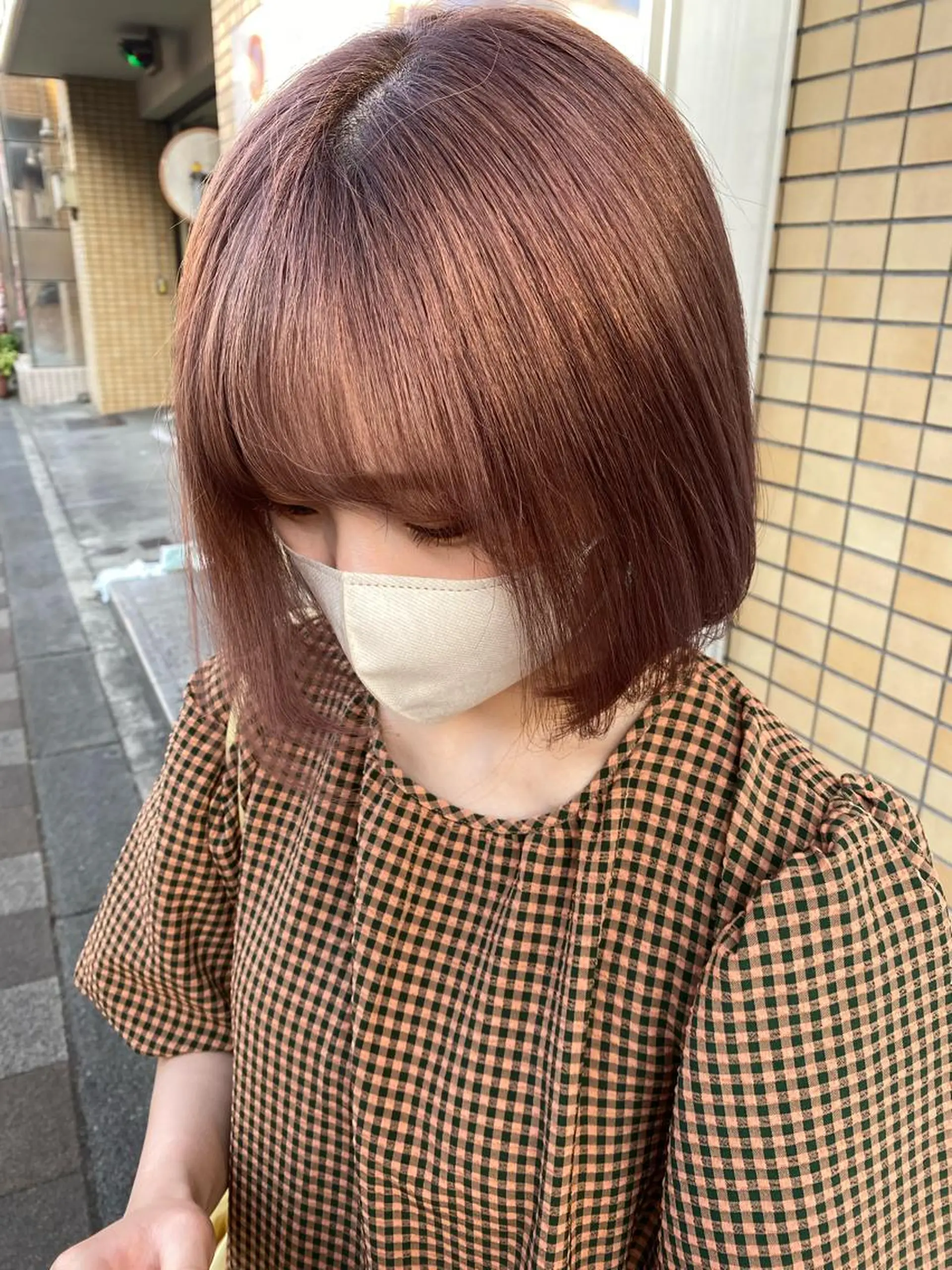 ショート W所属・小林 朋花のヘアスタイル