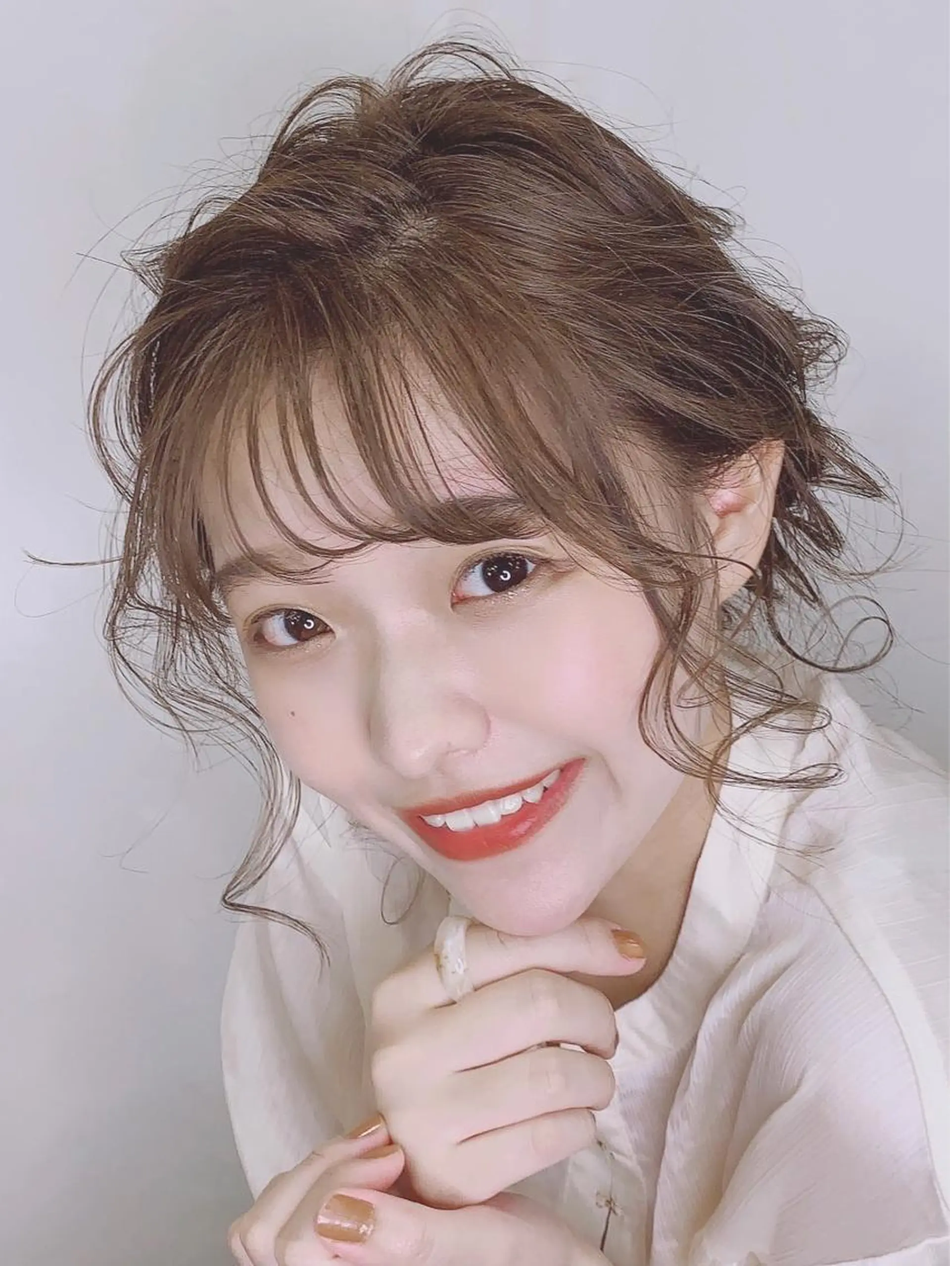 ミディアム ヘアアレンジ ✂️RIKUKI🎨 【駒込美容師🎀】のヘアスタイル