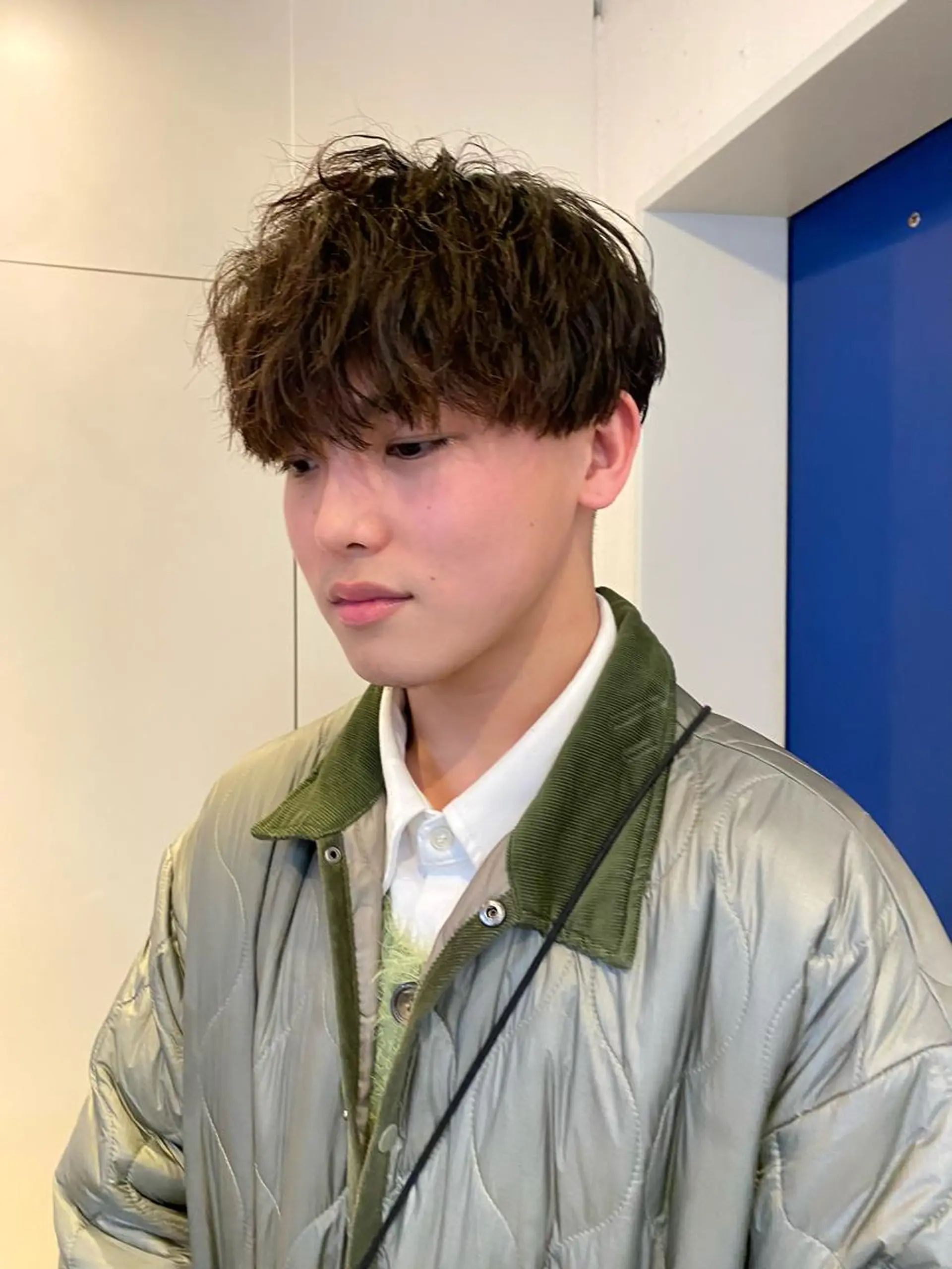 ショート パーマ メンズ カット トリートメント ヘッドスパ おしゃれパーマ メンズ特化/みーまんのヘアスタイル