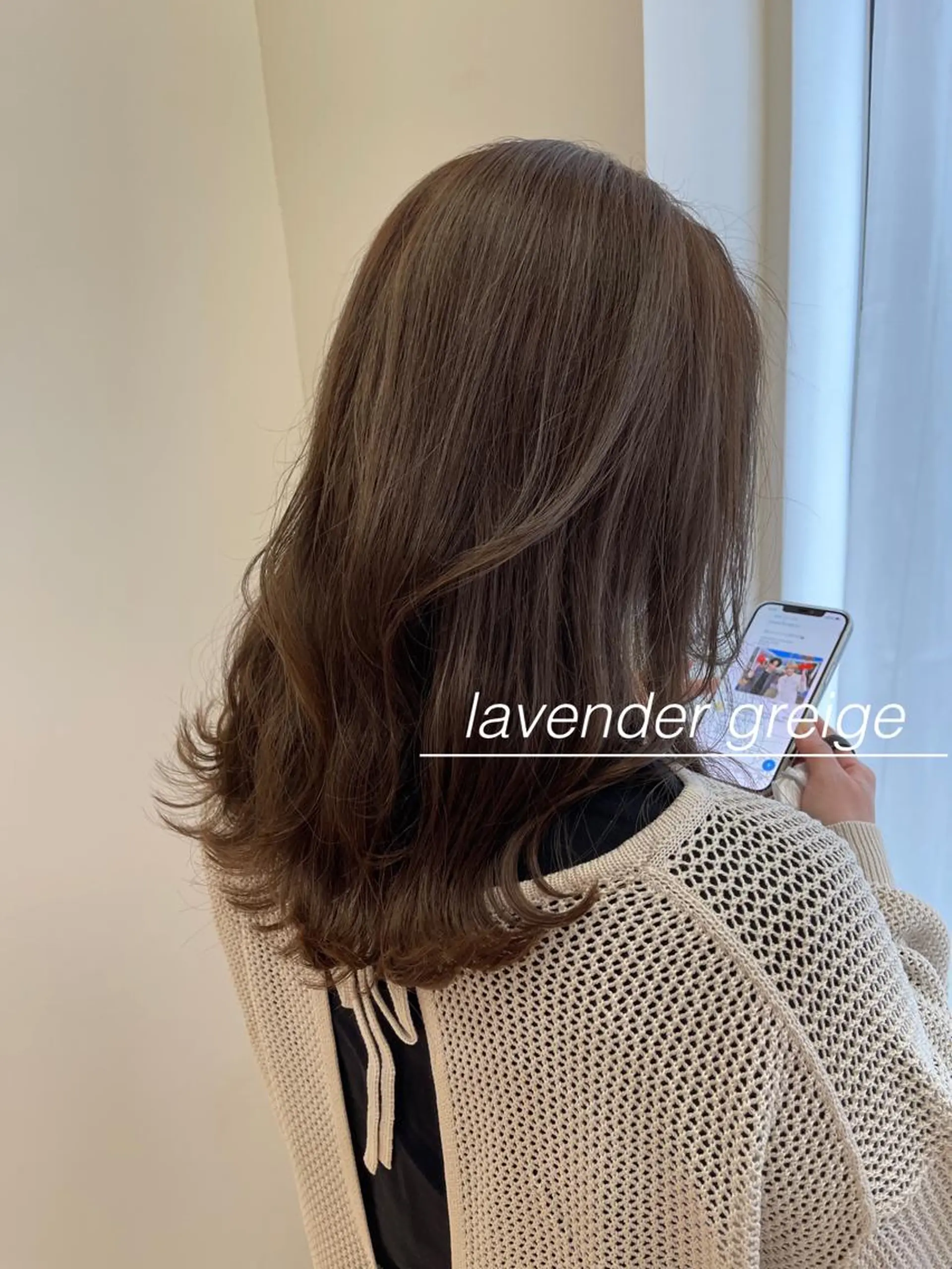 セミロング es SALON所属・神崎 夢羽のヘアスタイル