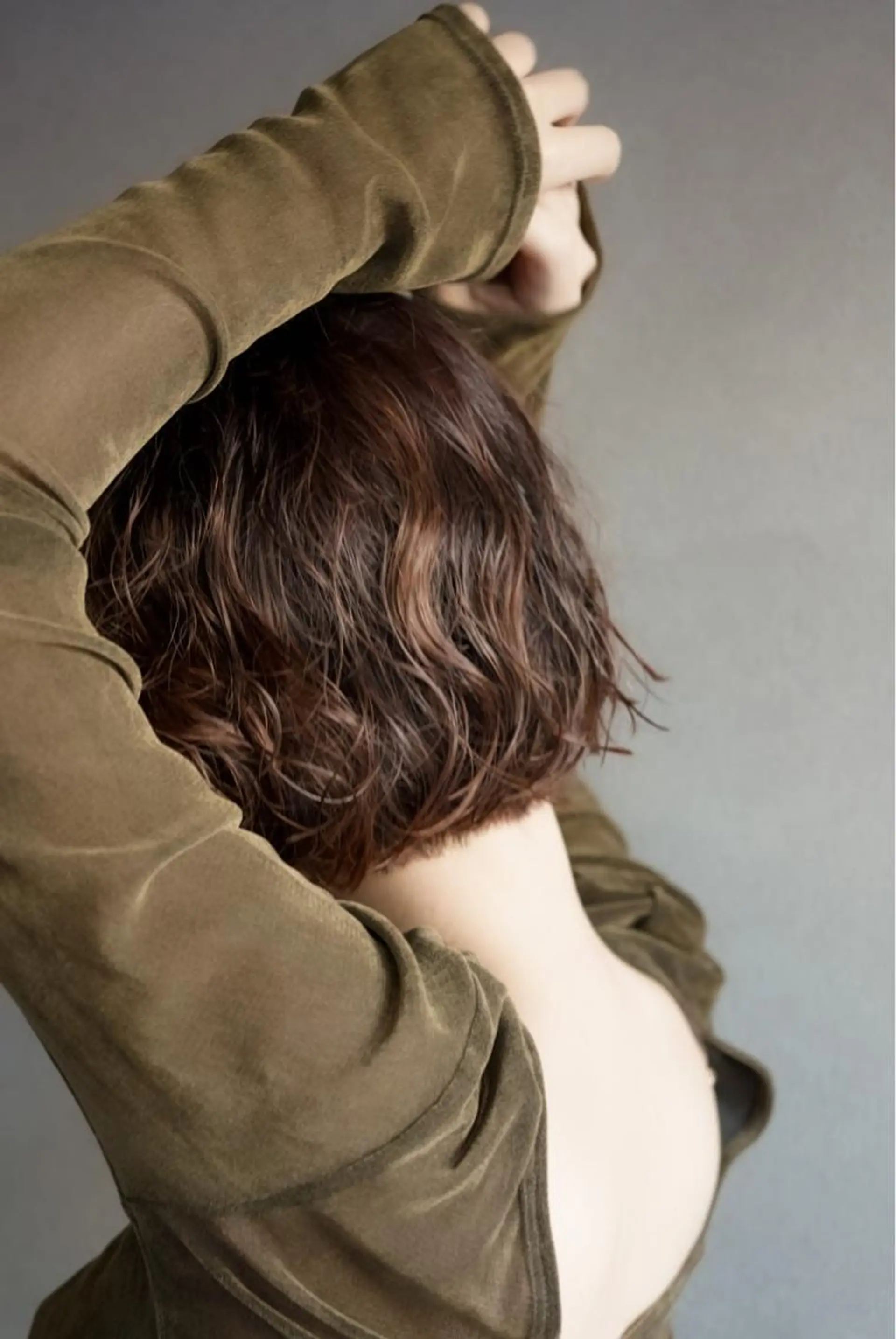 ショート パーマ THE DAY所属・AKI HASHIMOTOのヘアスタイル