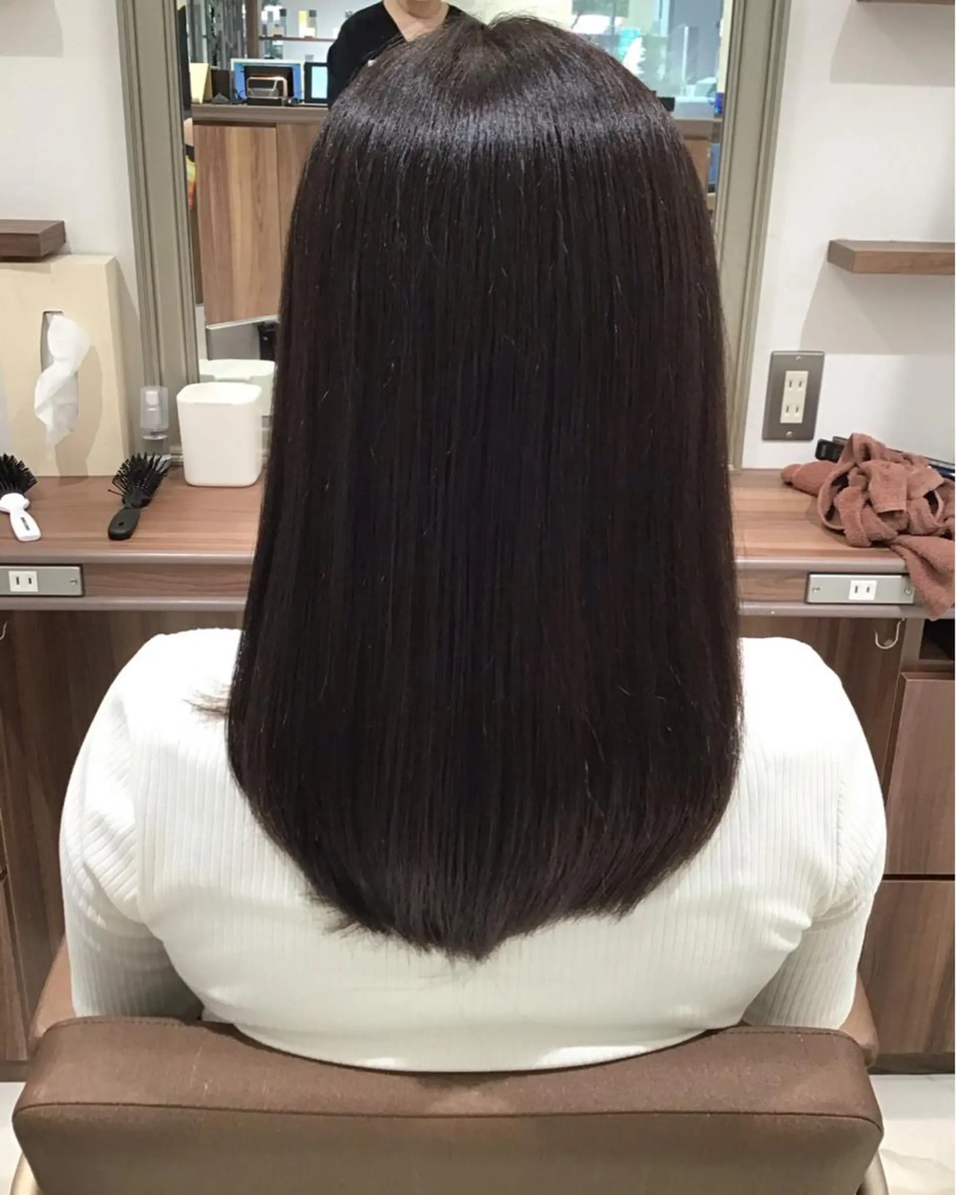 ロング カラー neaf【六本木】所属・愛され/ミディアム 六本木/佐藤ゆり🎀のヘアスタイル