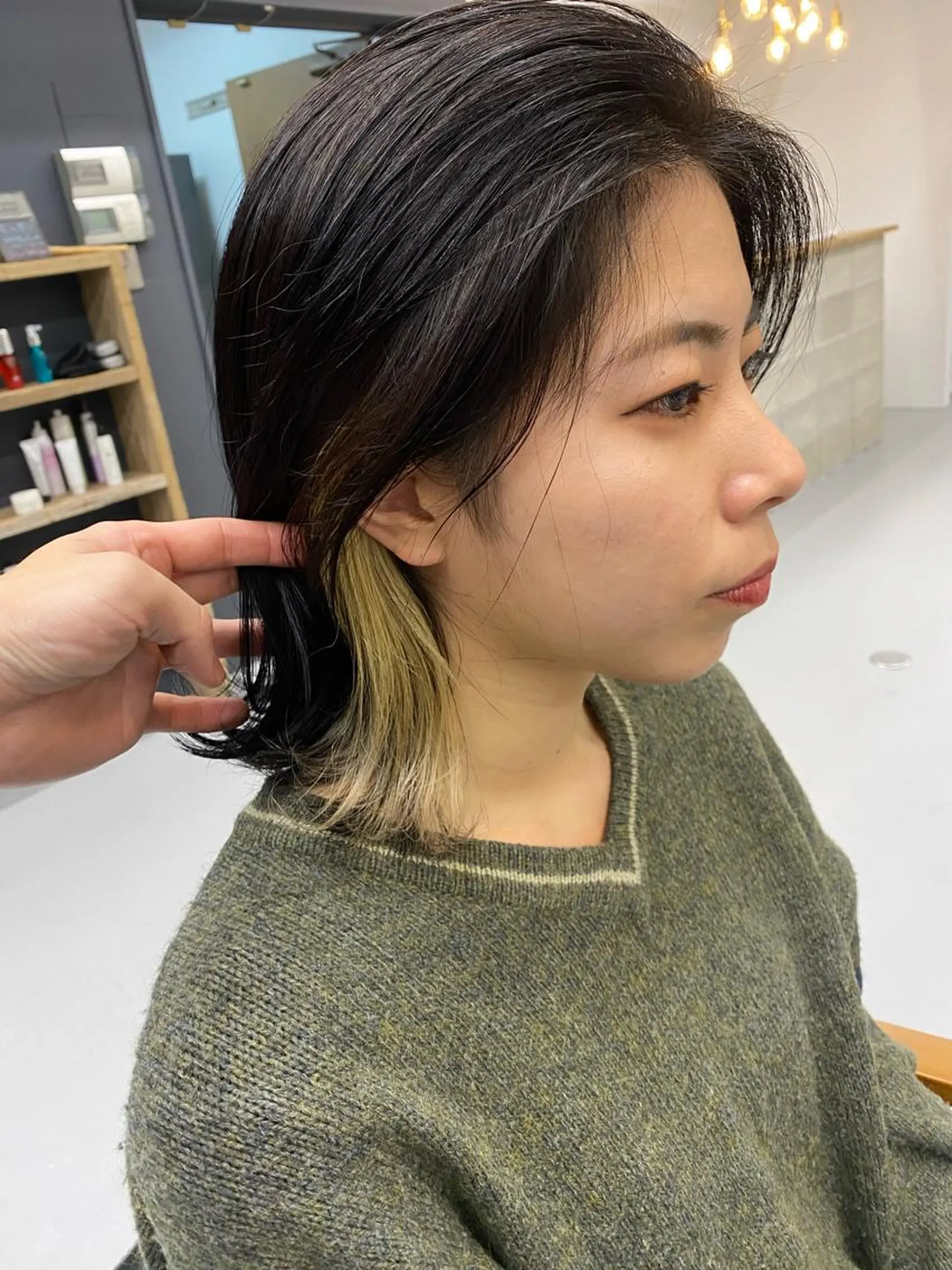 ミディアム カラー 栄・伏見 JOULE'Sのヘアスタイル