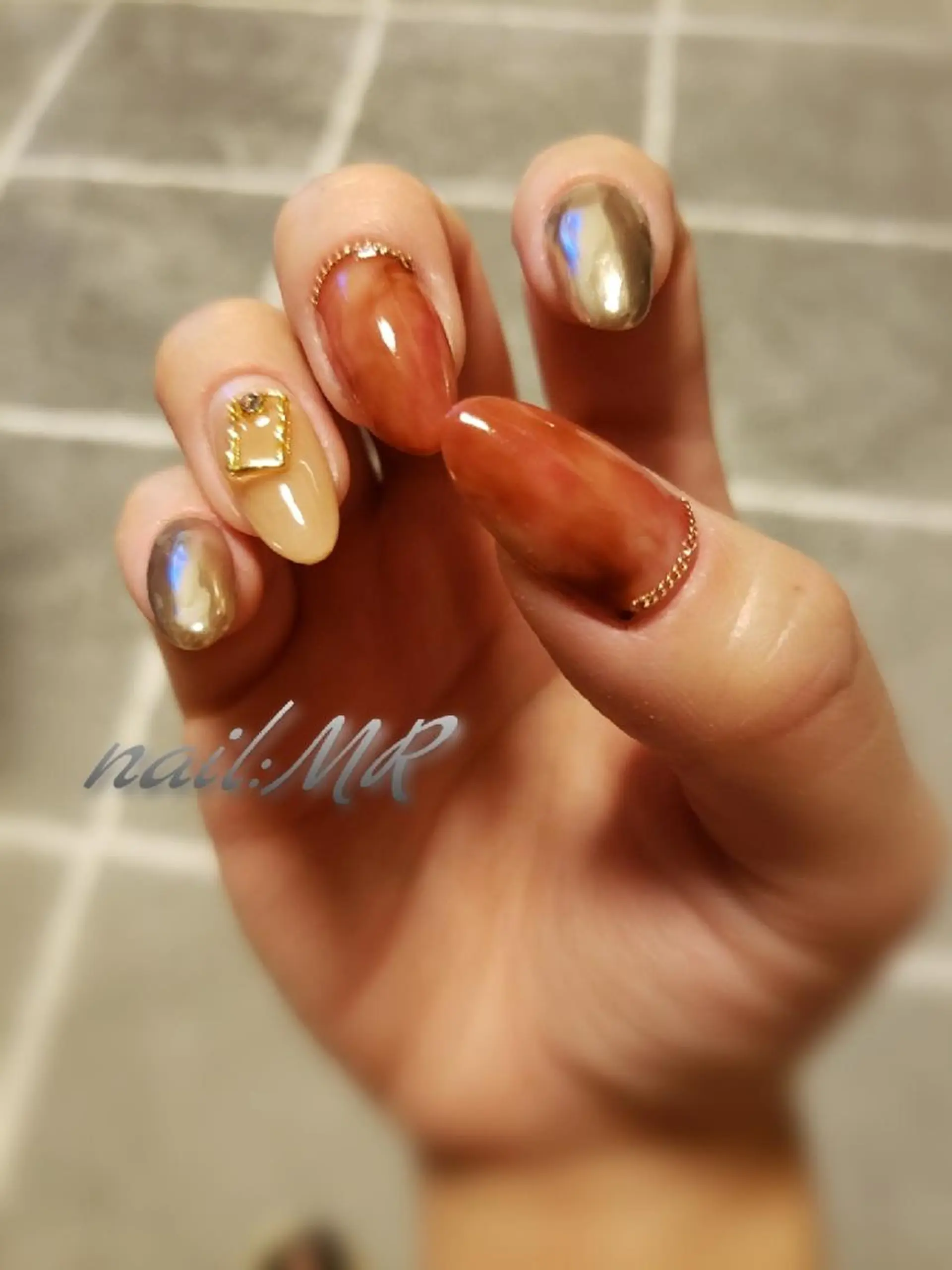 ネイル ロングネイル ニュアンスネイル Nail salon Coco所属・Nail salon Coco【溝の口駅】のネイルデザイン