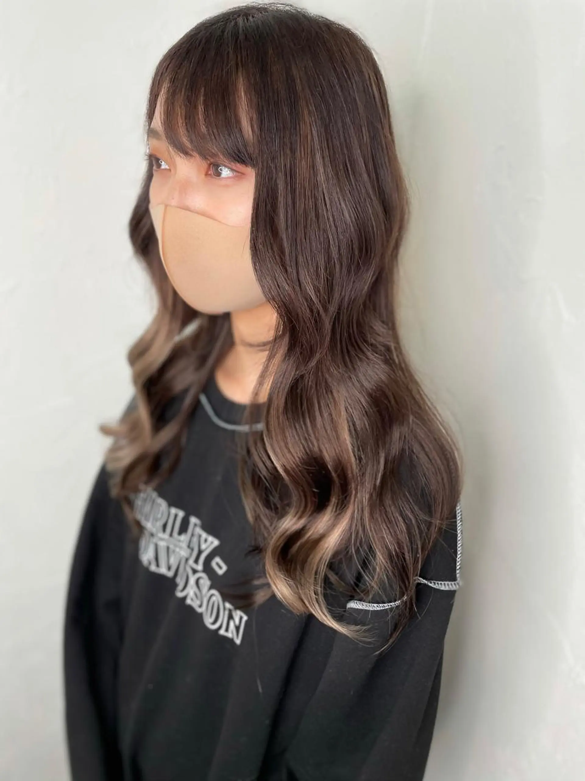 ロング ヘアカラー エクステ 古山 勇太のヘアスタイル