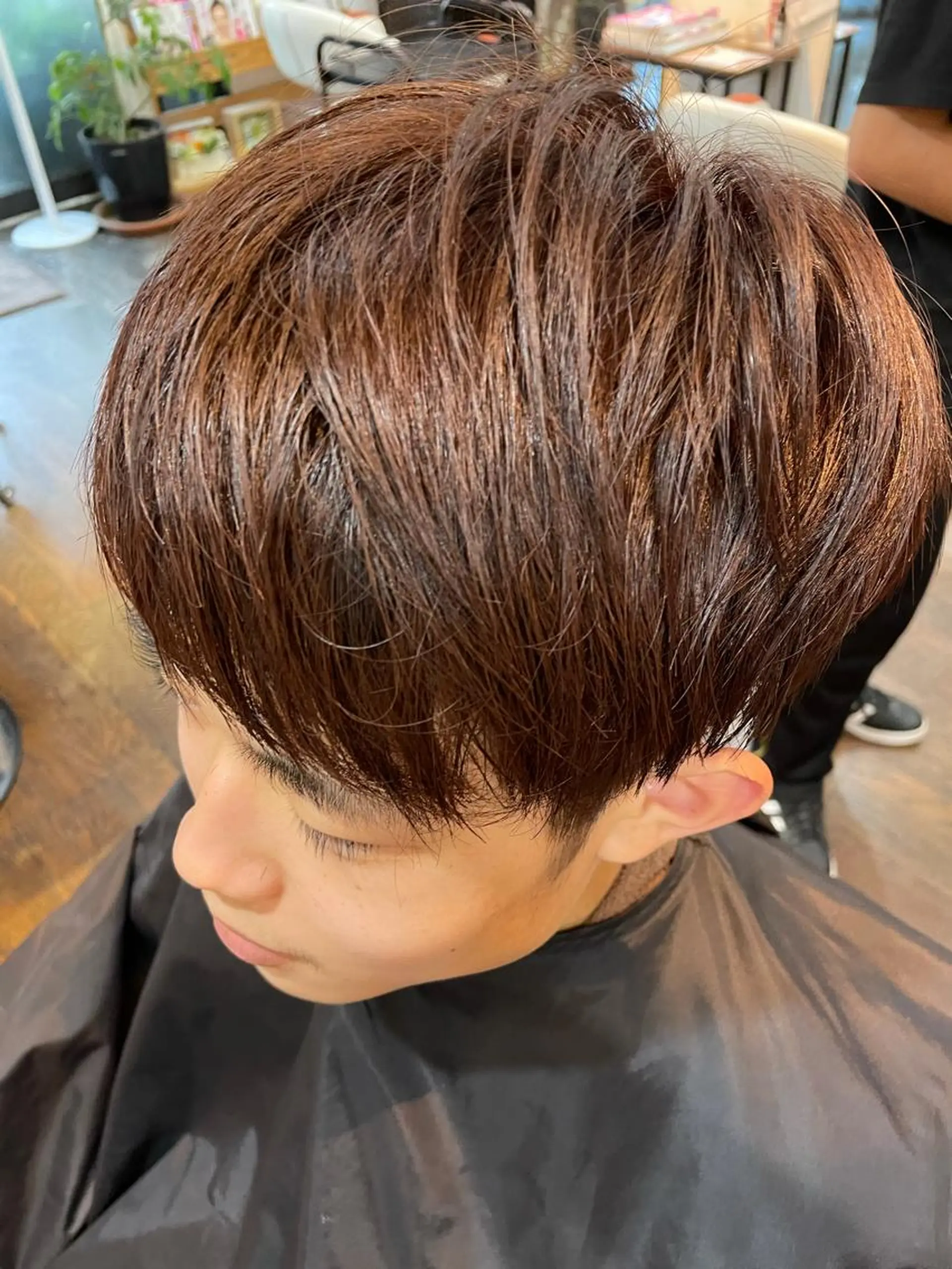 カラー メンズ ヘアカラー 梶田 楓子のマツエク・マツパデザイン