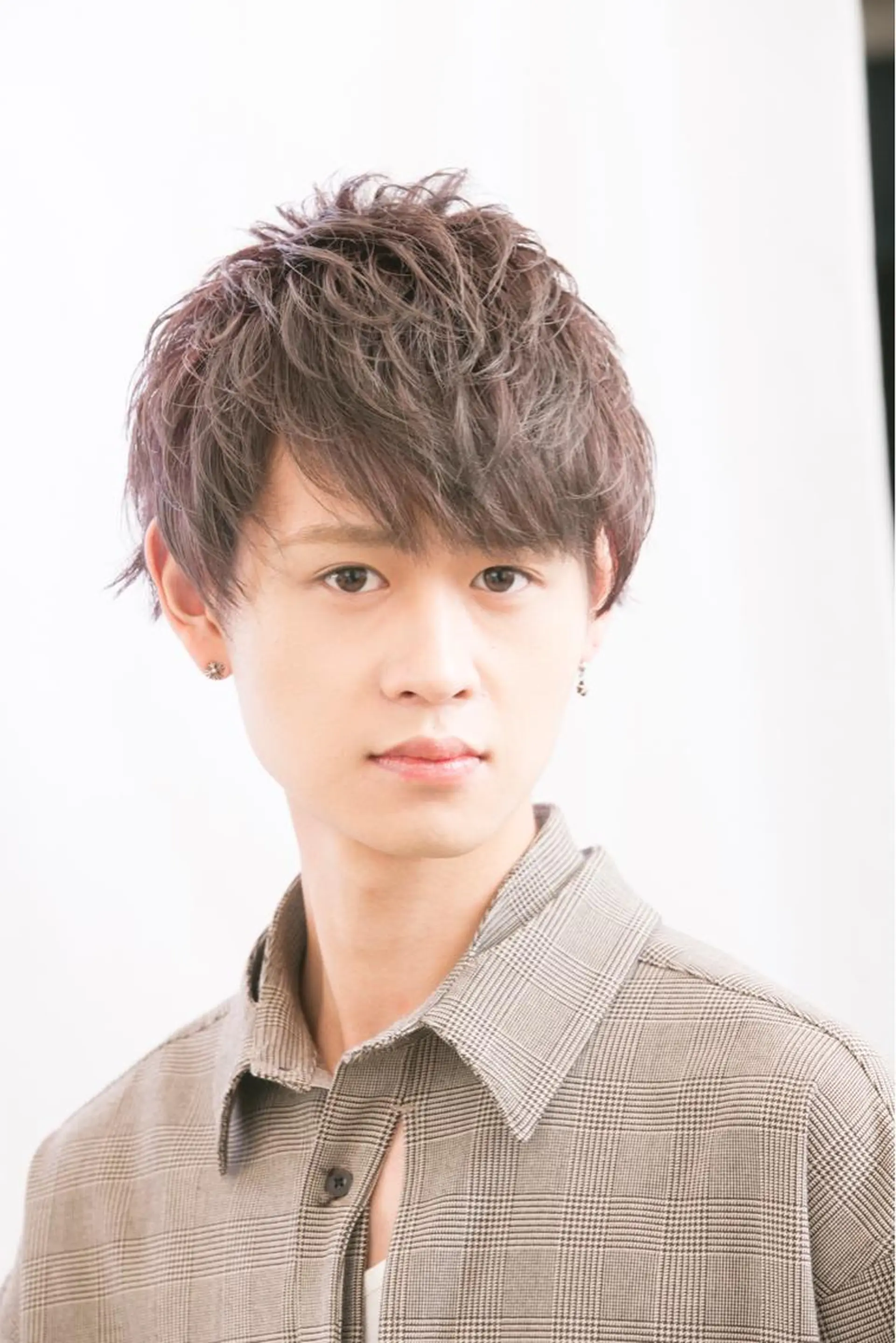 メンズ メンズ専門💈シェー ビングOK👍宮林寛のヘアスタイル