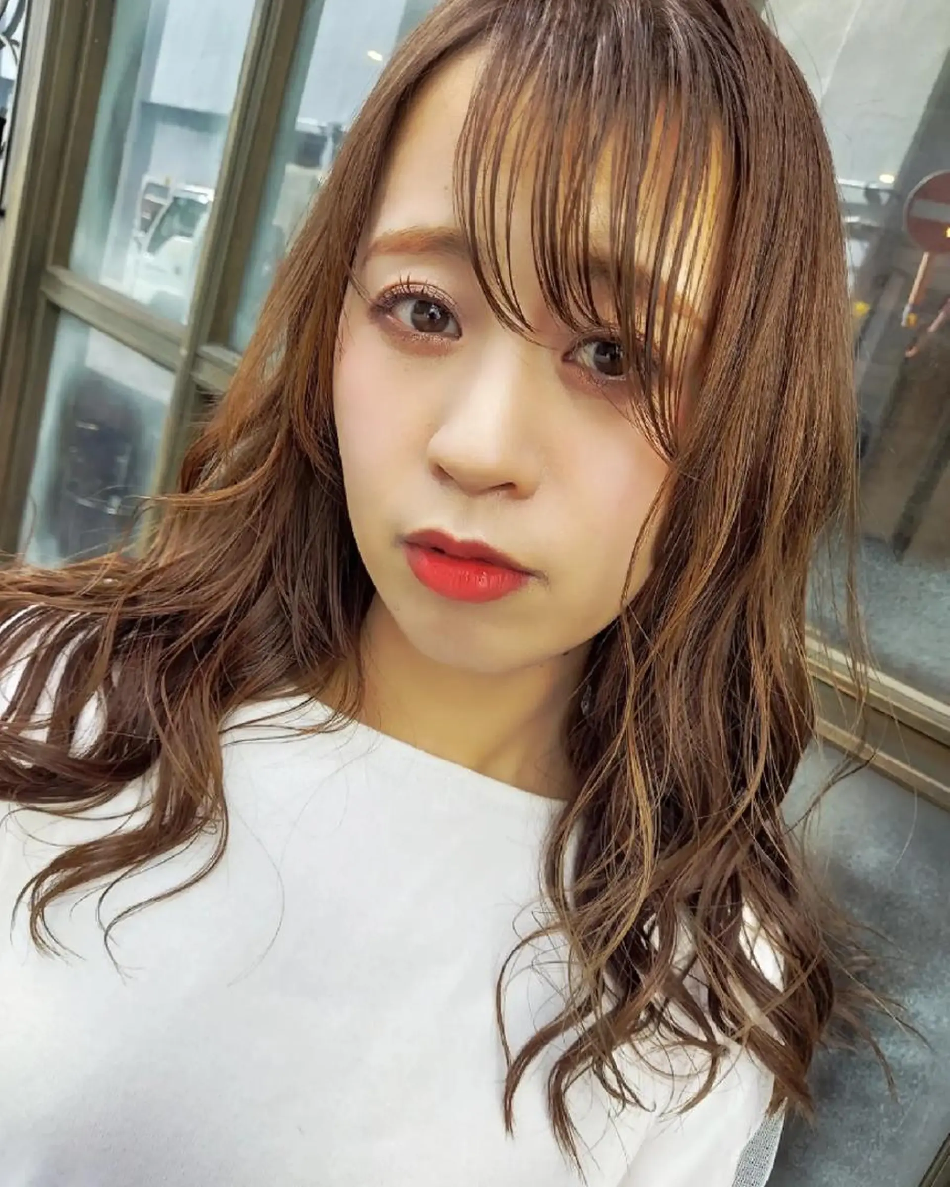 ロング カラー ベージュカラー grow上野御徒町【グロウ】所属・ブリーチ・ハイトーン 特化🎉内山のヘアスタイル