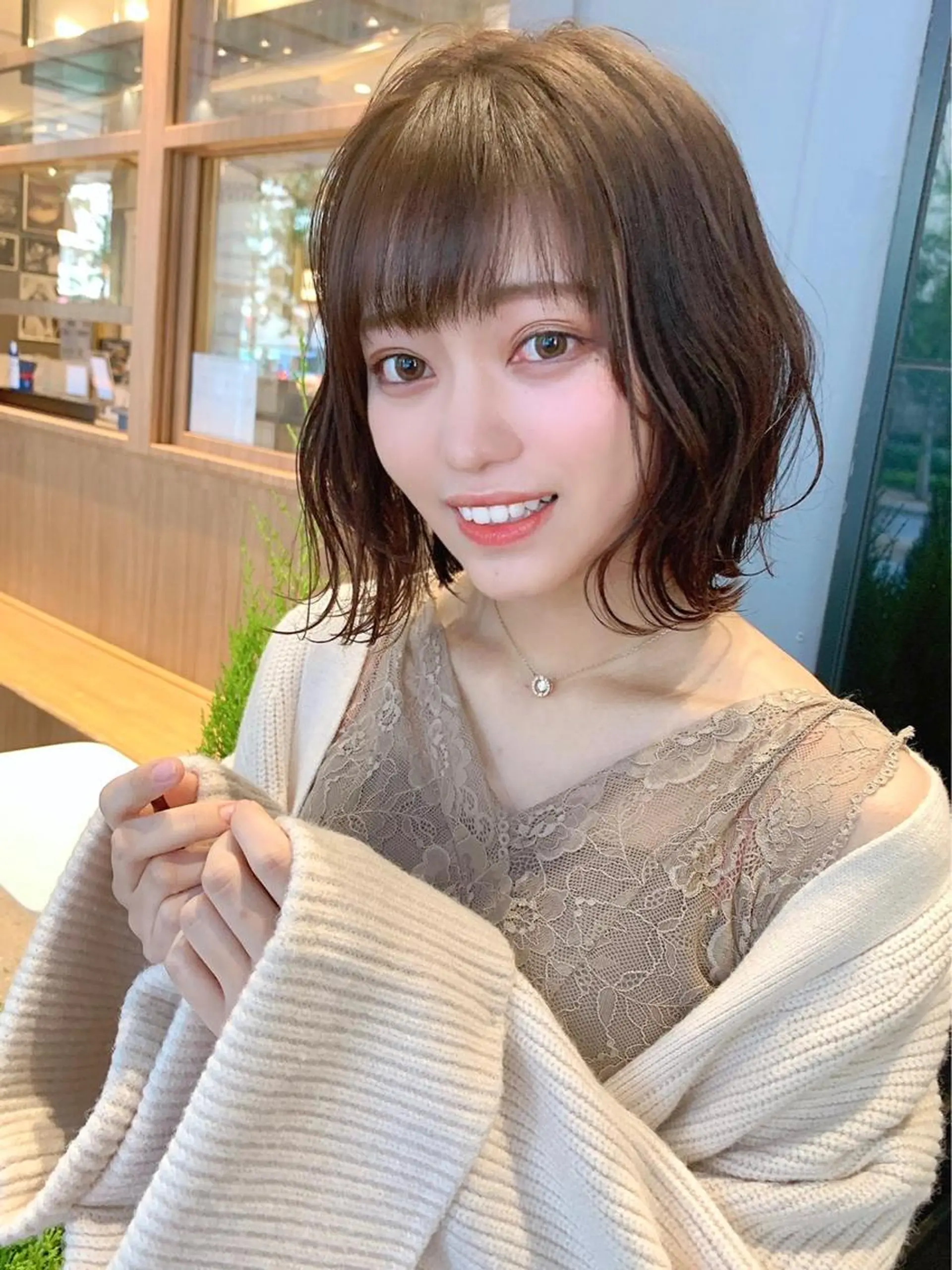 ミディアム カラー パーマ ヘアアレンジ キッズ ネイル マツエク・マツパ Lond jeloud 名古屋所属・髪質改善 の達人/杉原碧仁のヘアスタイル