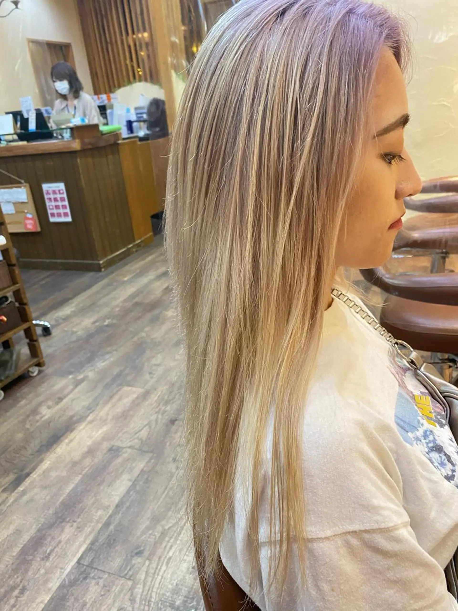 ロング カラー パーマ ヘアアレンジ メンズ キッズ ネイル マツエク・マツパ emu所属・🌈髪質改善・美髪矯 正・平野瀬乃🌈のヘアスタイル