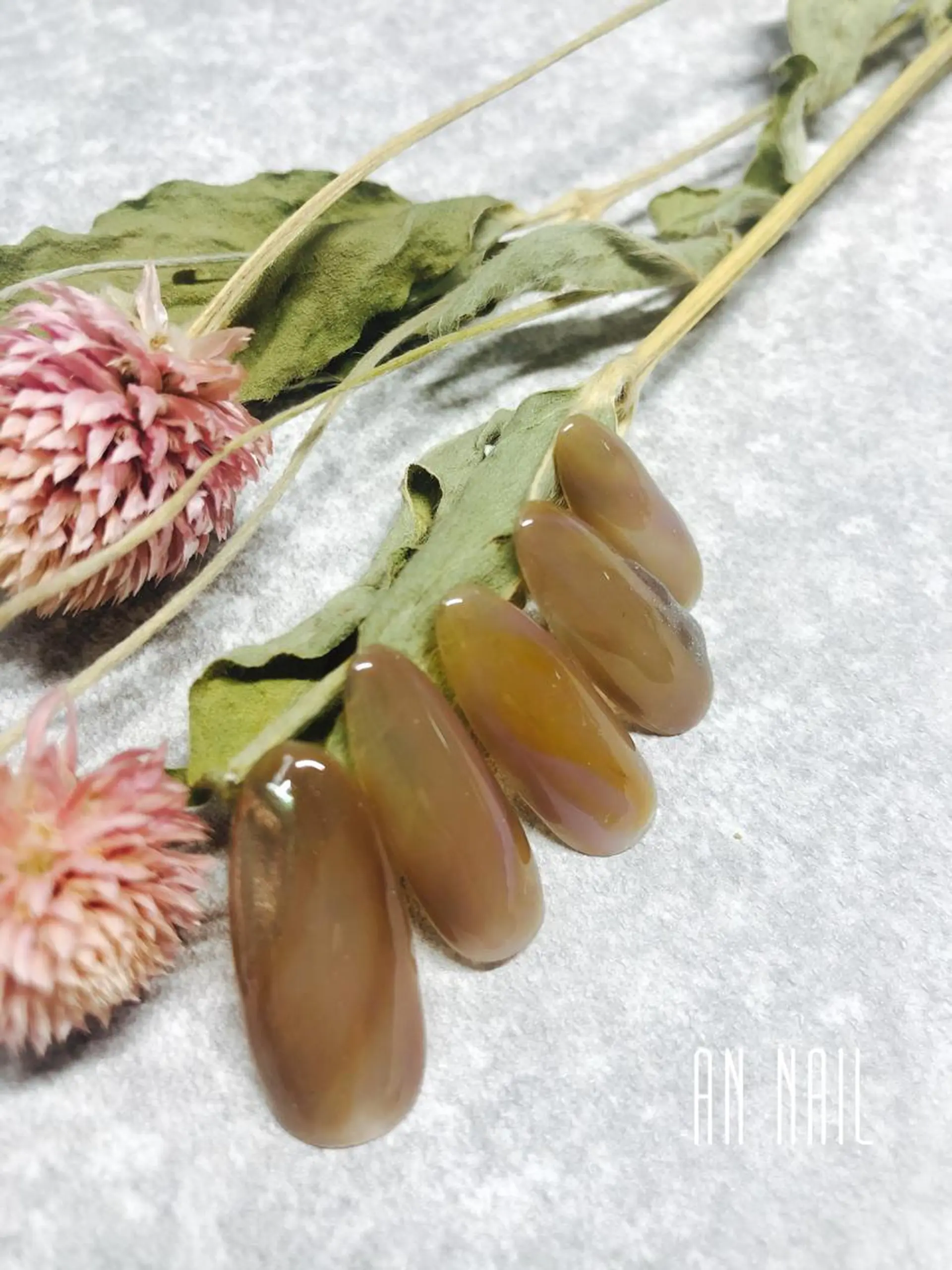 ネイル クリアネイル ハンドネイル AN Nailのネイルデザイン