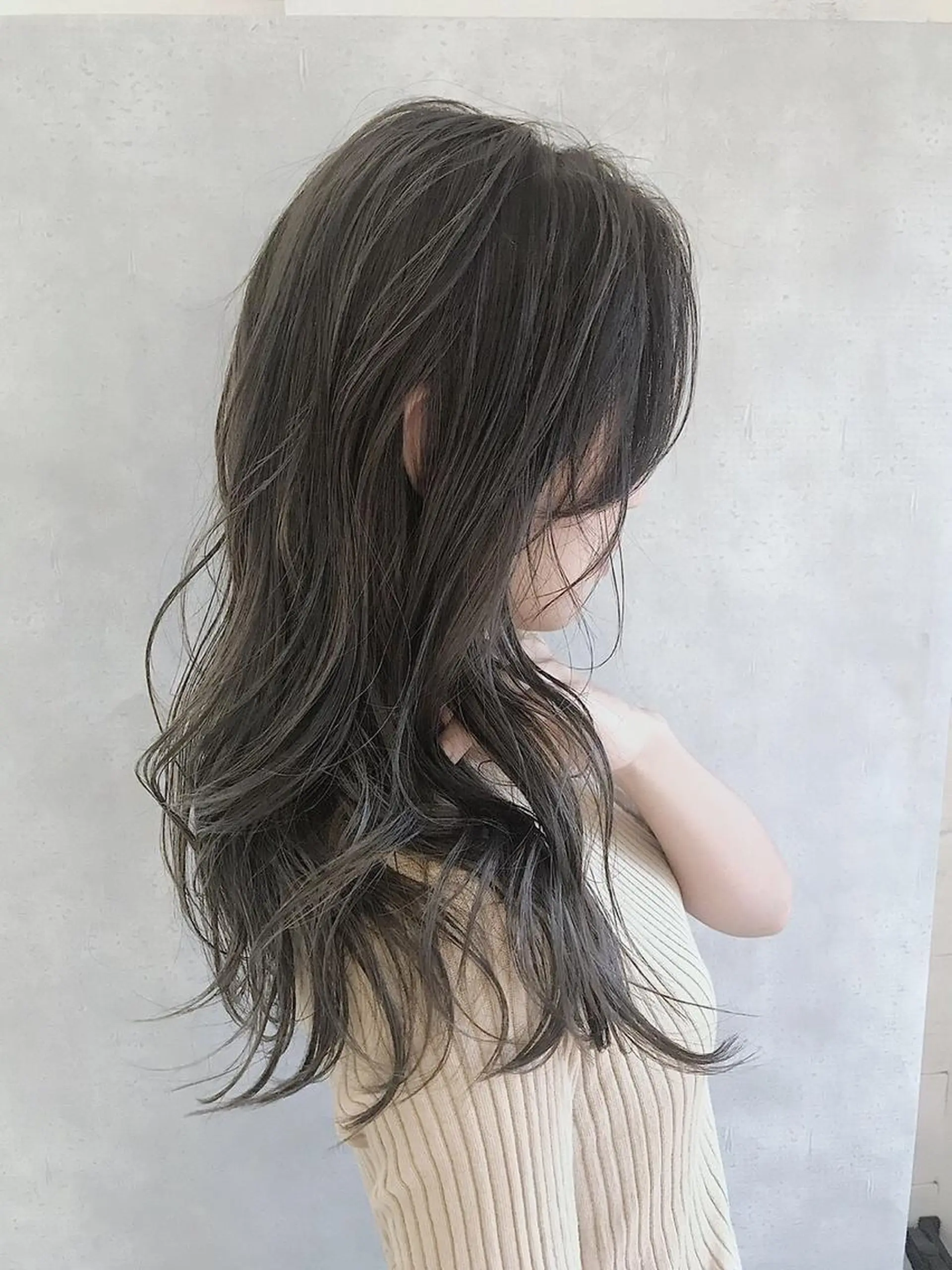 セミロング カラー カット トリートメント _WHITE上本町 上本町店のヘアスタイル