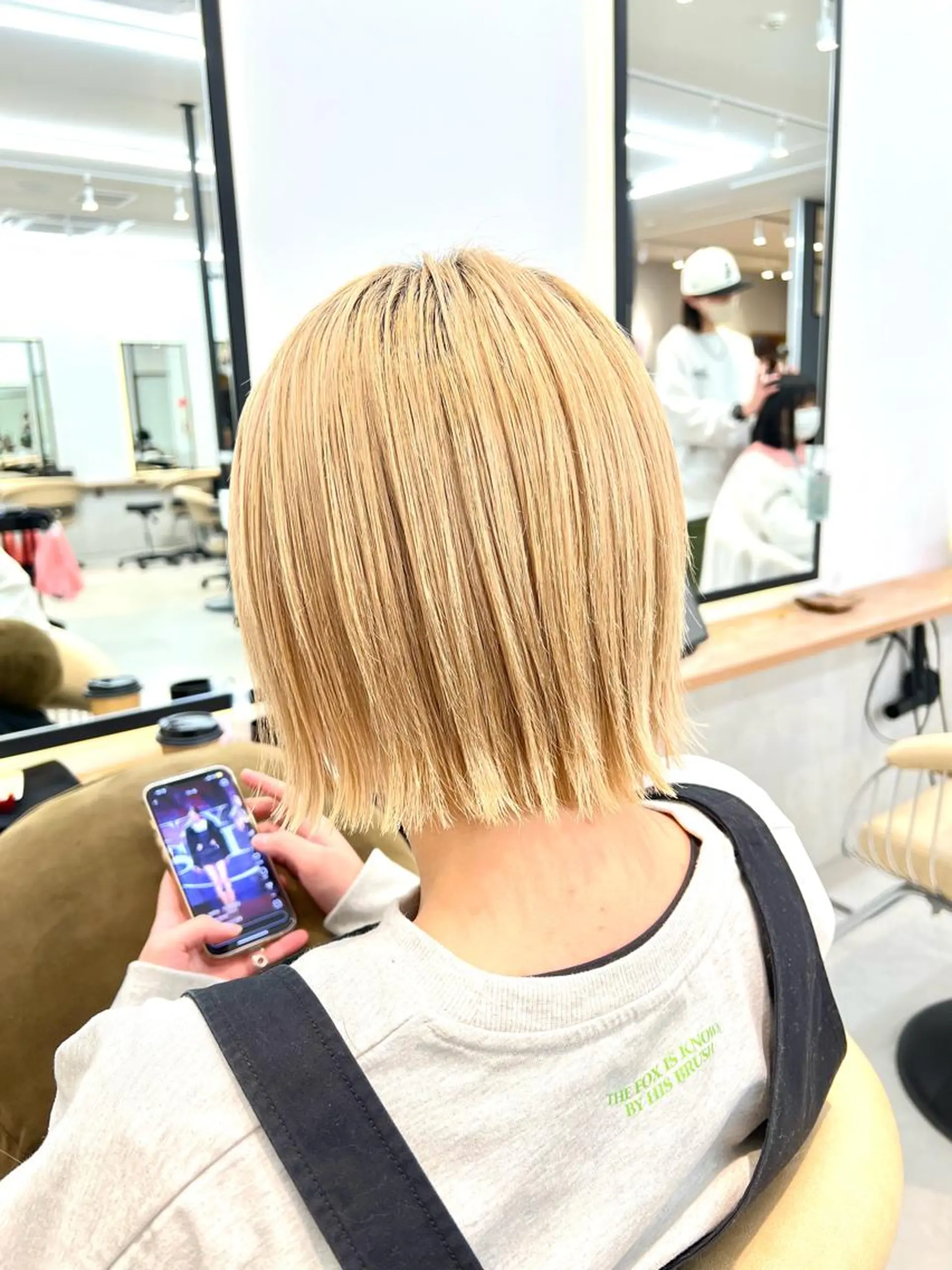 ショート ボブ 外ハネヘア sand瀧川真平 /ショートヘア/ボブのヘアスタイル