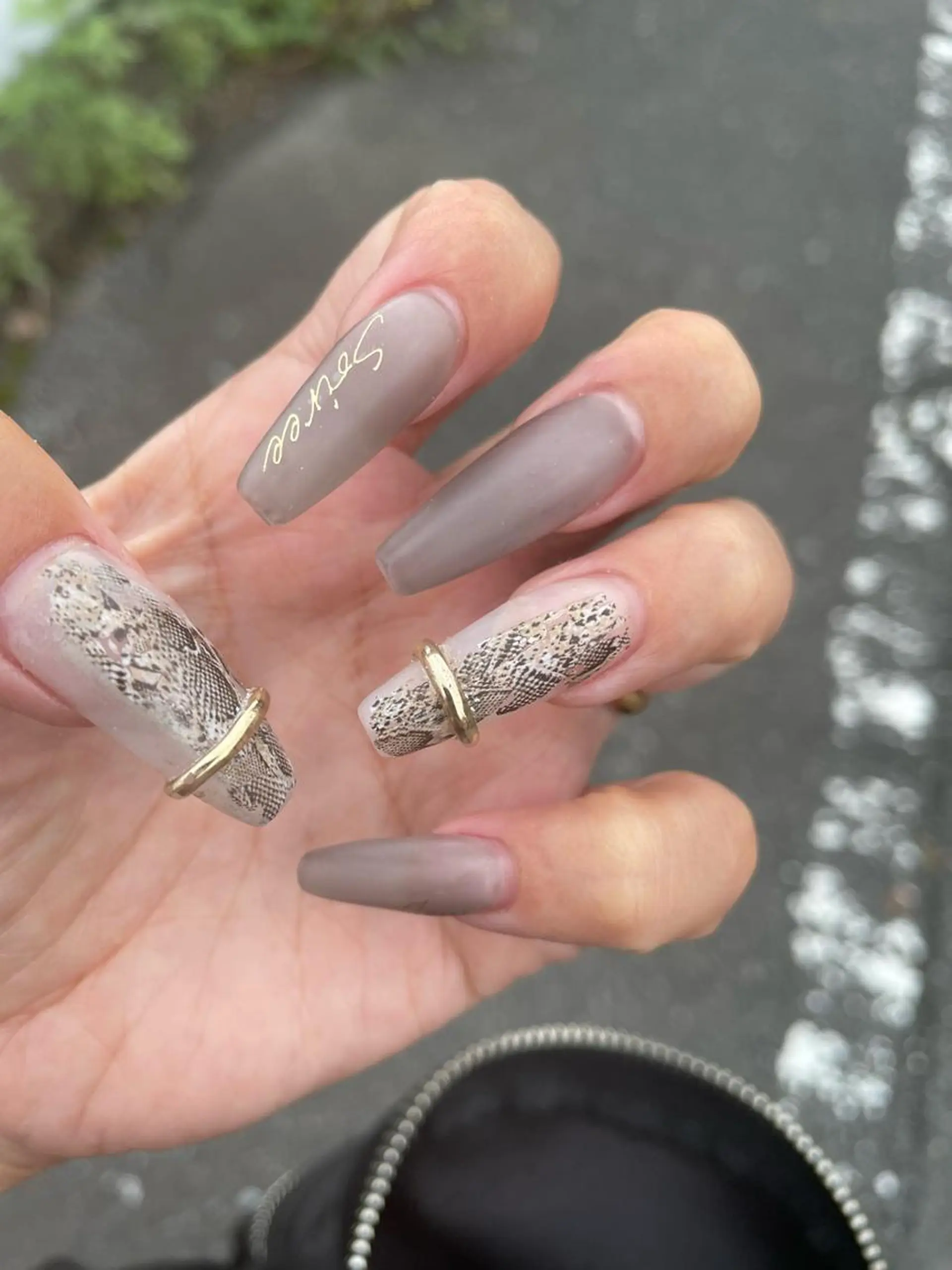 ネイル ハンドネイル YOUTH nails waxing所属・YOUTH natsumiのネイルデザイン