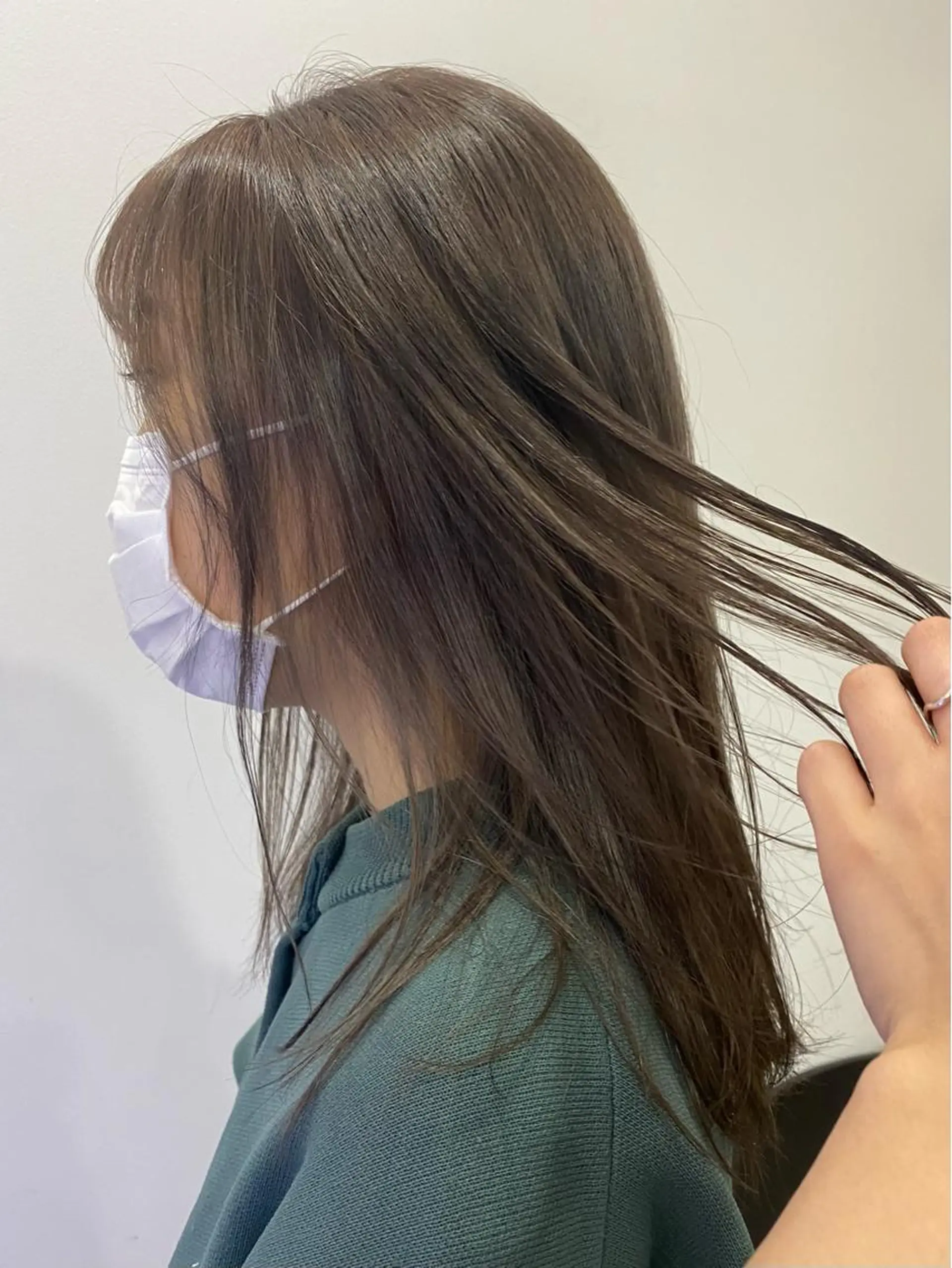 カラー hina☺︎ 髪質改善/ストレートのヘアスタイル