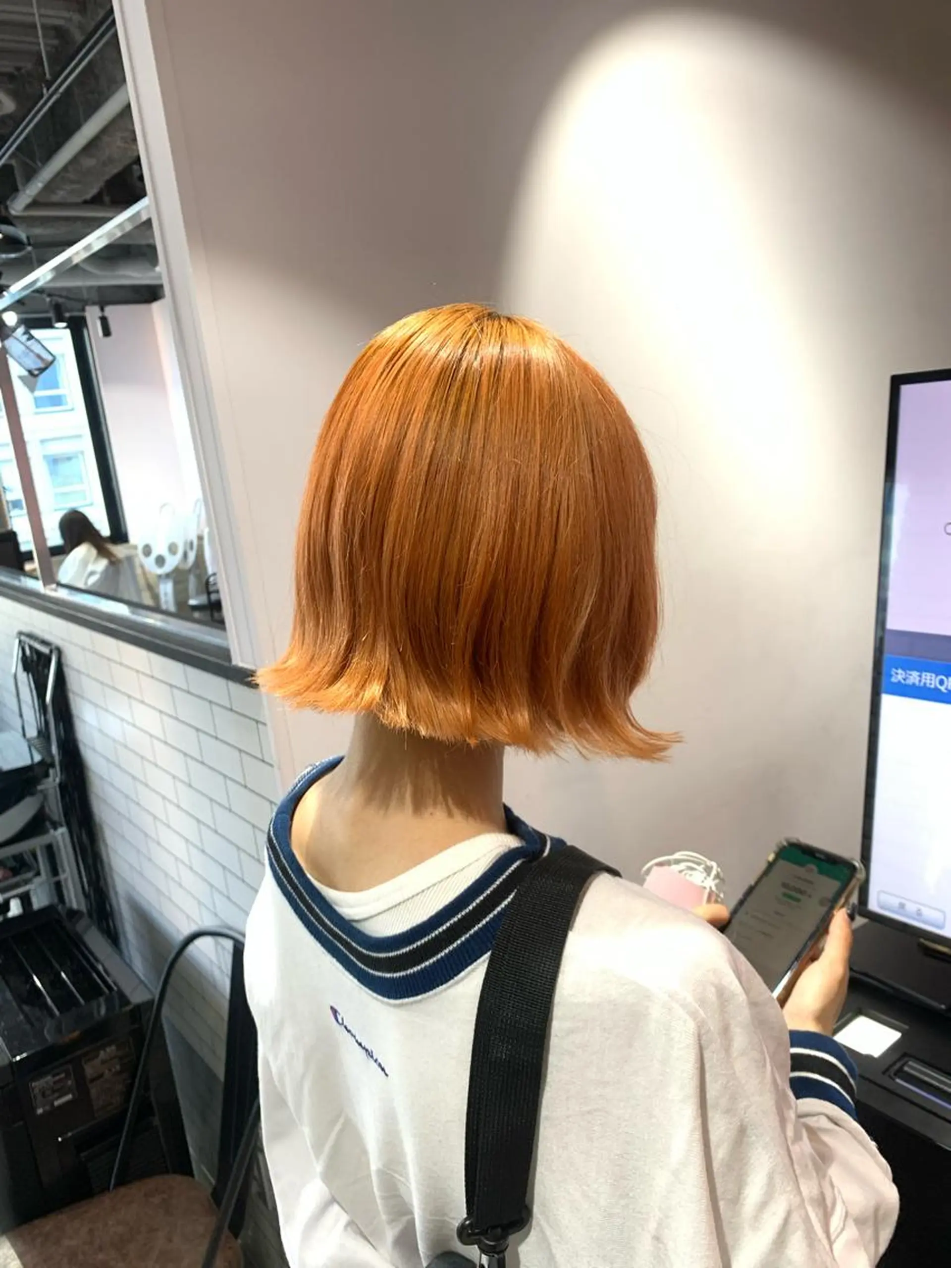 ミディアム 🎀韓国風顔周り× 透明感/梅田/アリサのヘアスタイル