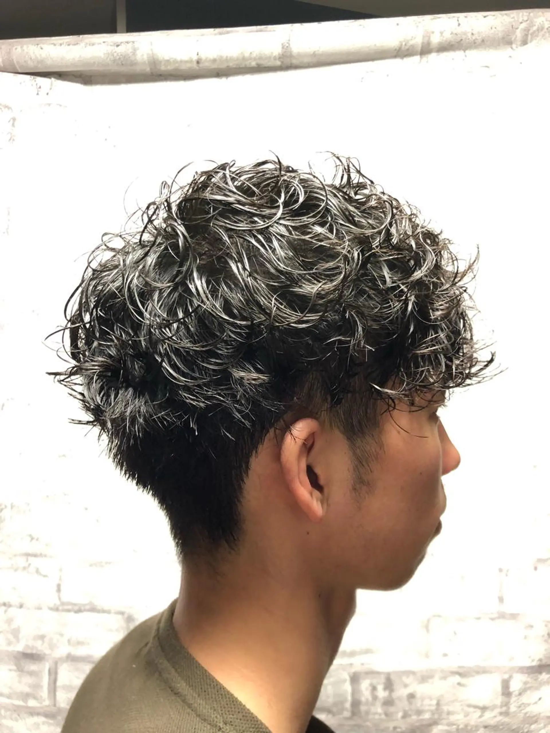 ミディアム パーマ メンズ 【店長】福田 健人のヘアスタイル