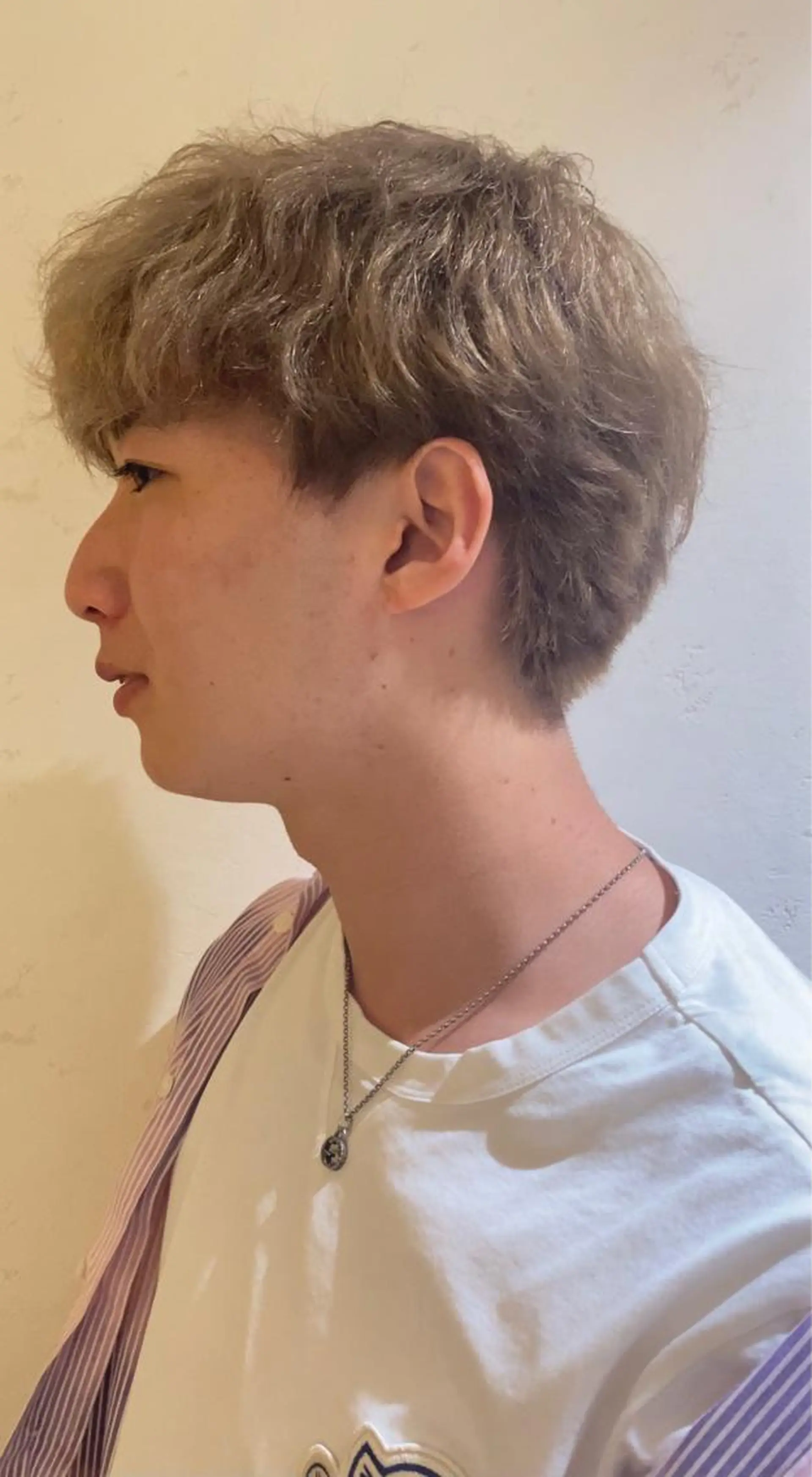 カラー ブリーチ 透明感カラー グレージュ NICO hair design所属・中村 莉子のヘアスタイル