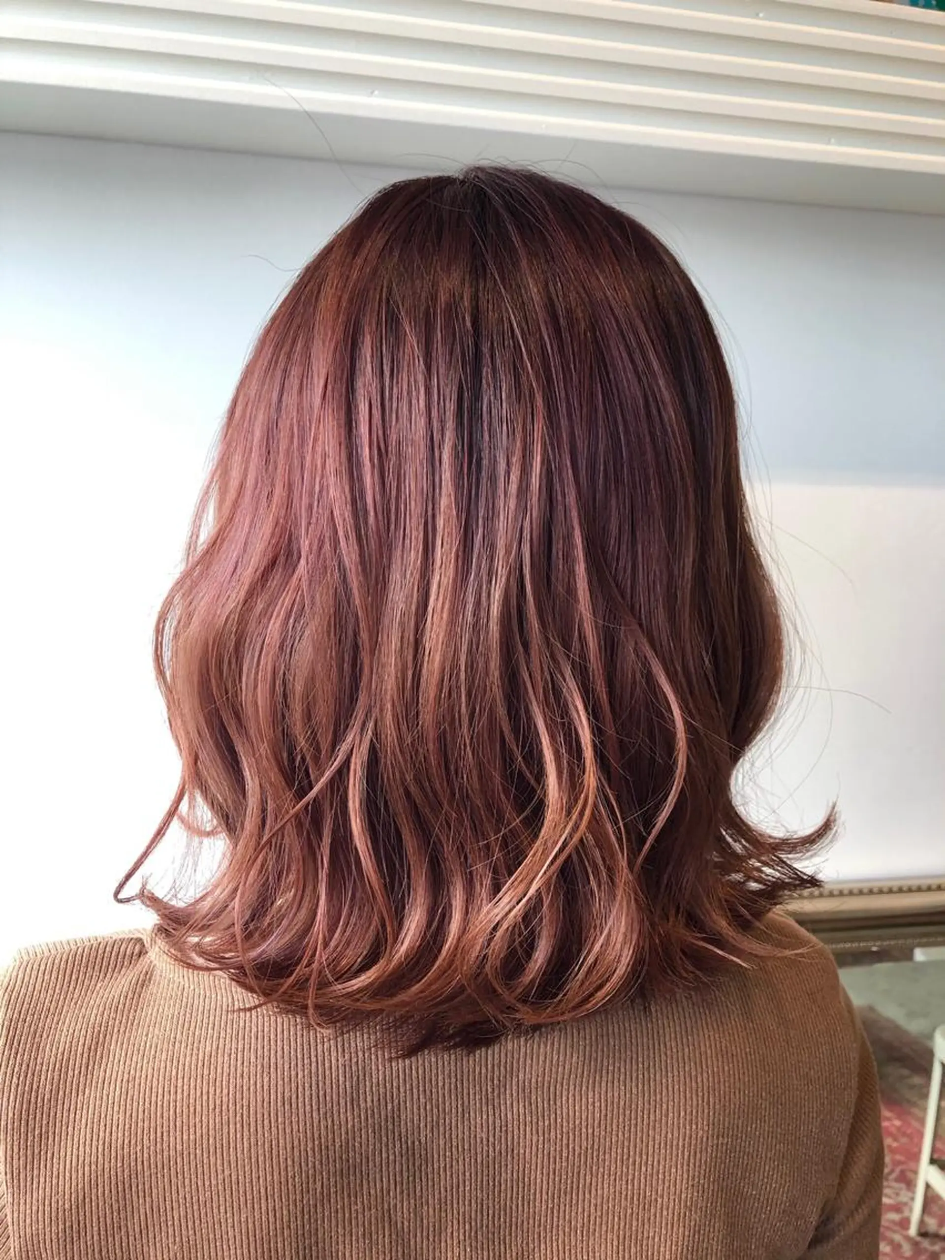 ミディアム カラー ラベンダーカラー 💐パーソナルカラー /市橋加菜💐のヘアスタイル