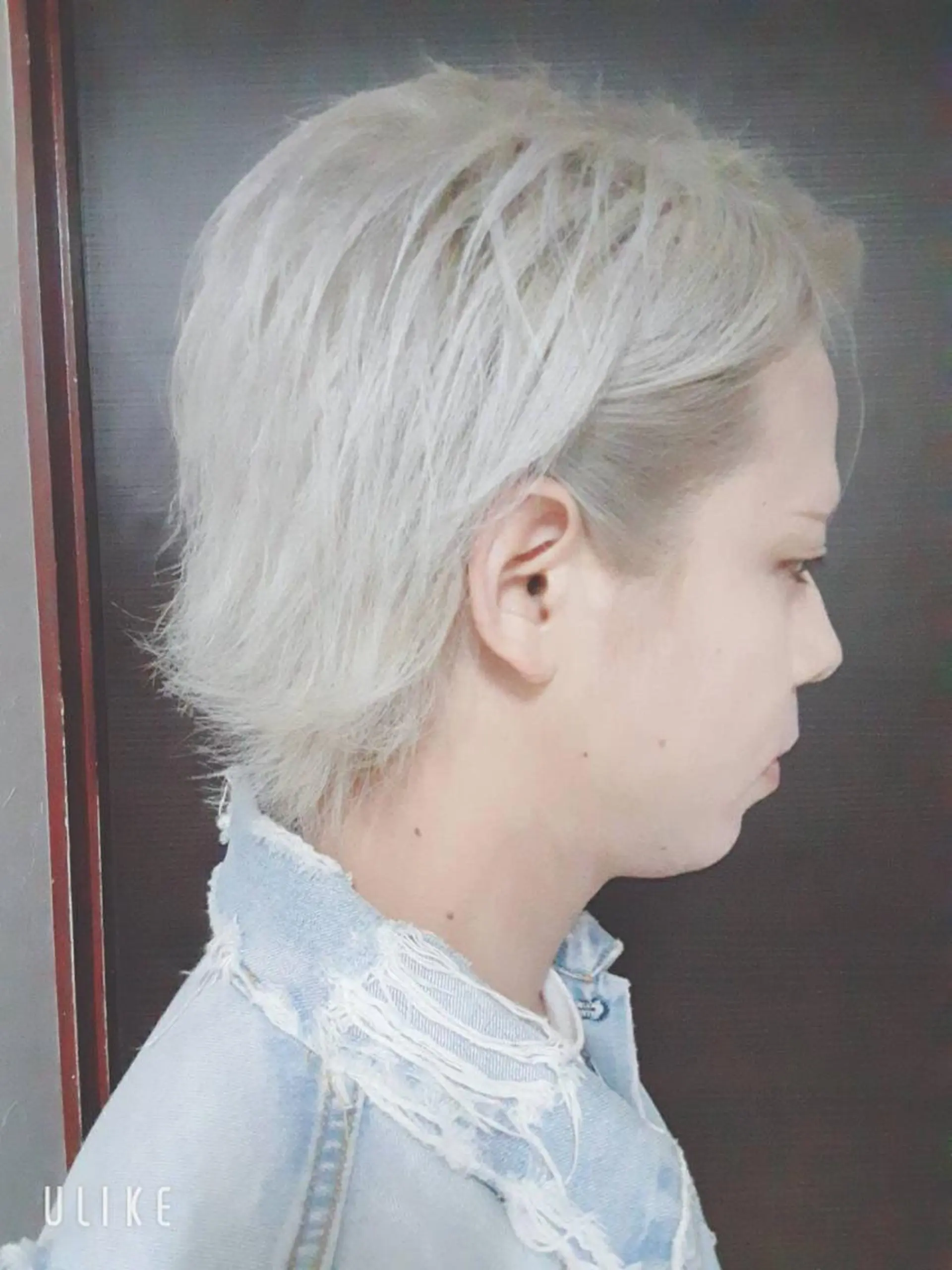 ショート メンズ メンズブリーチ ワタナベ テルマサのヘアスタイル