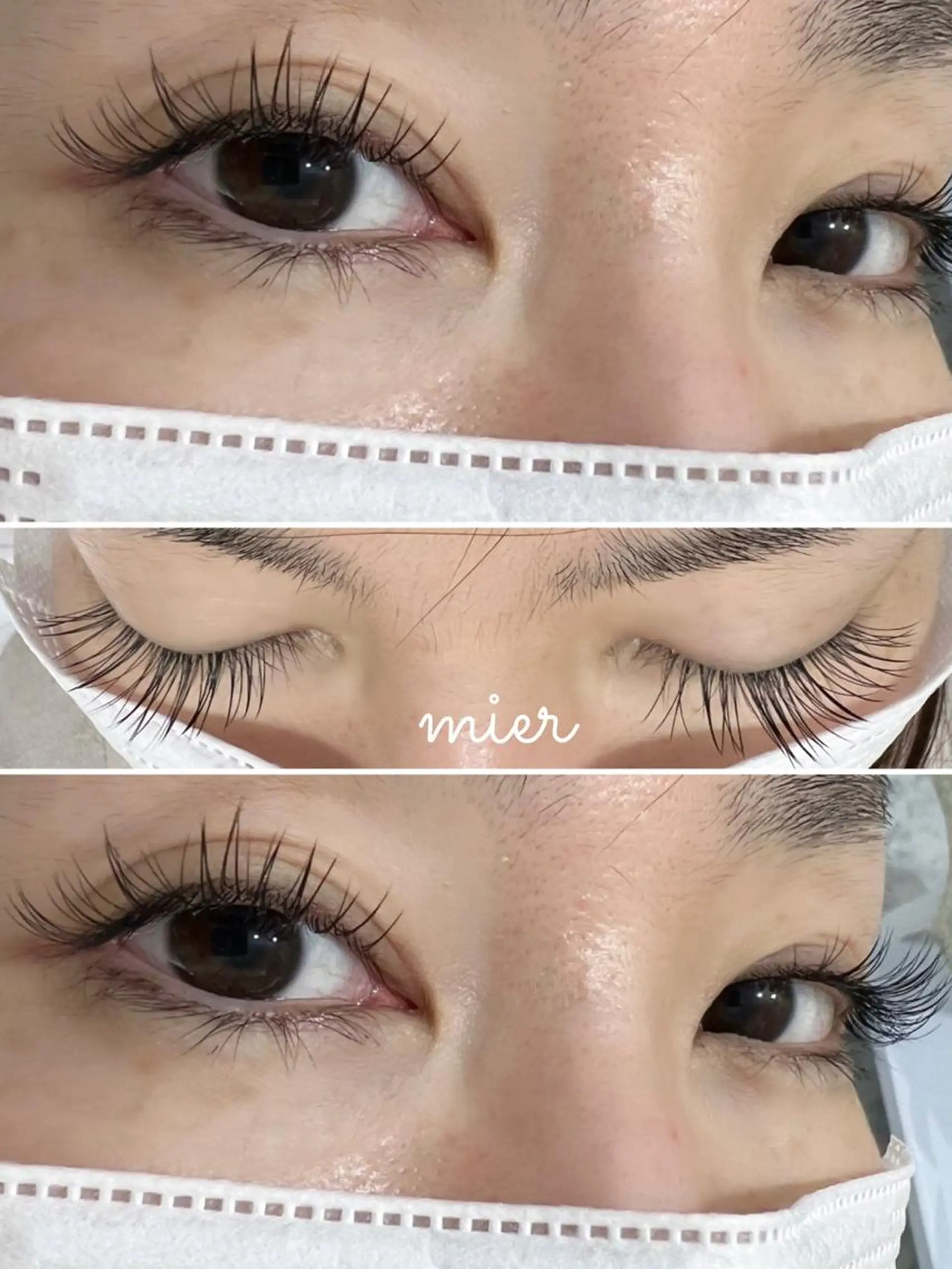 マツエク・マツパ Cカール フラットラッシュ Mier所属・太田 莉菜のマツエク・マツパデザイン