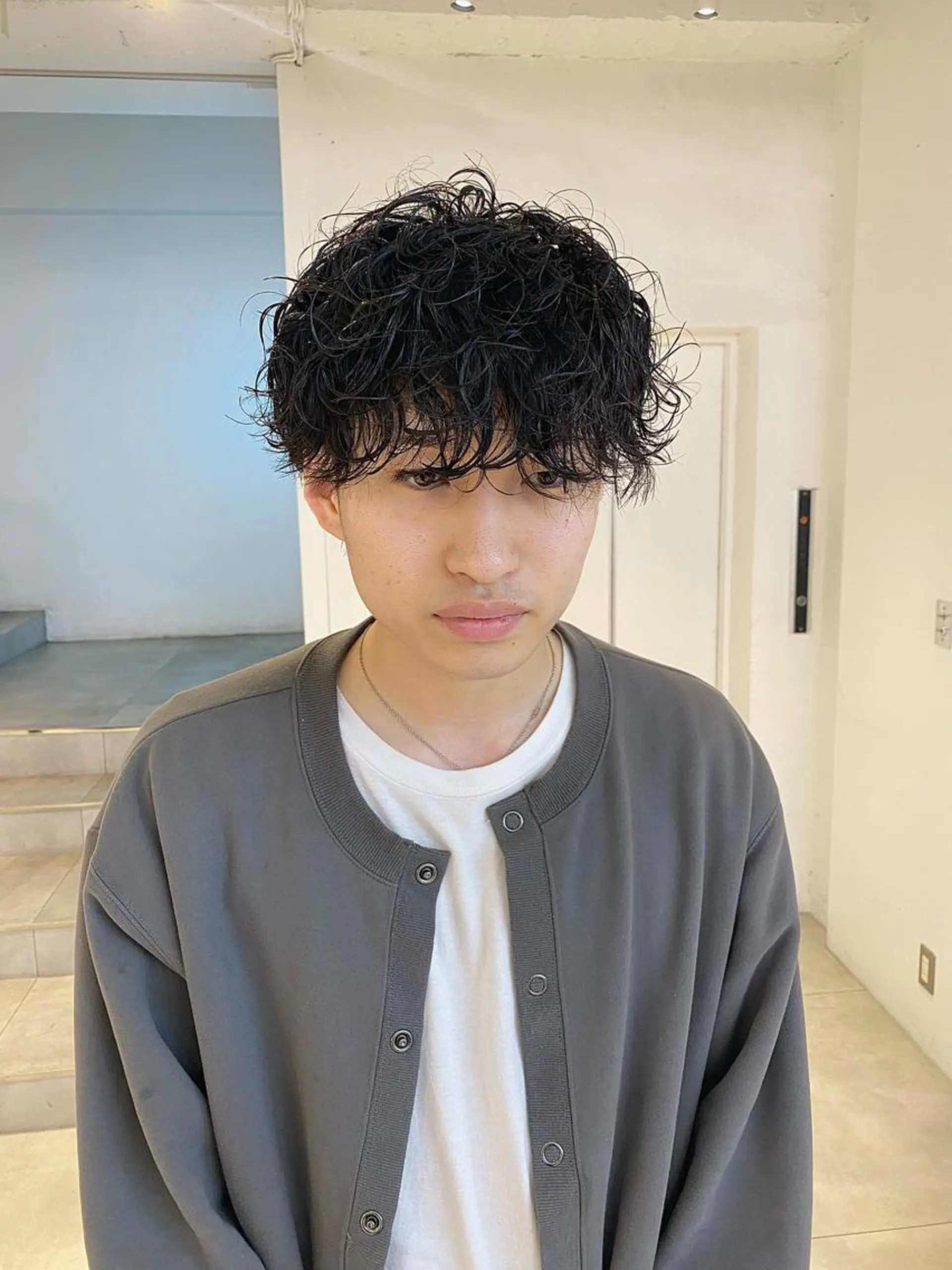 パーマ メンズ 新宿【メンズパーマ】 塩澤太一のヘアスタイル