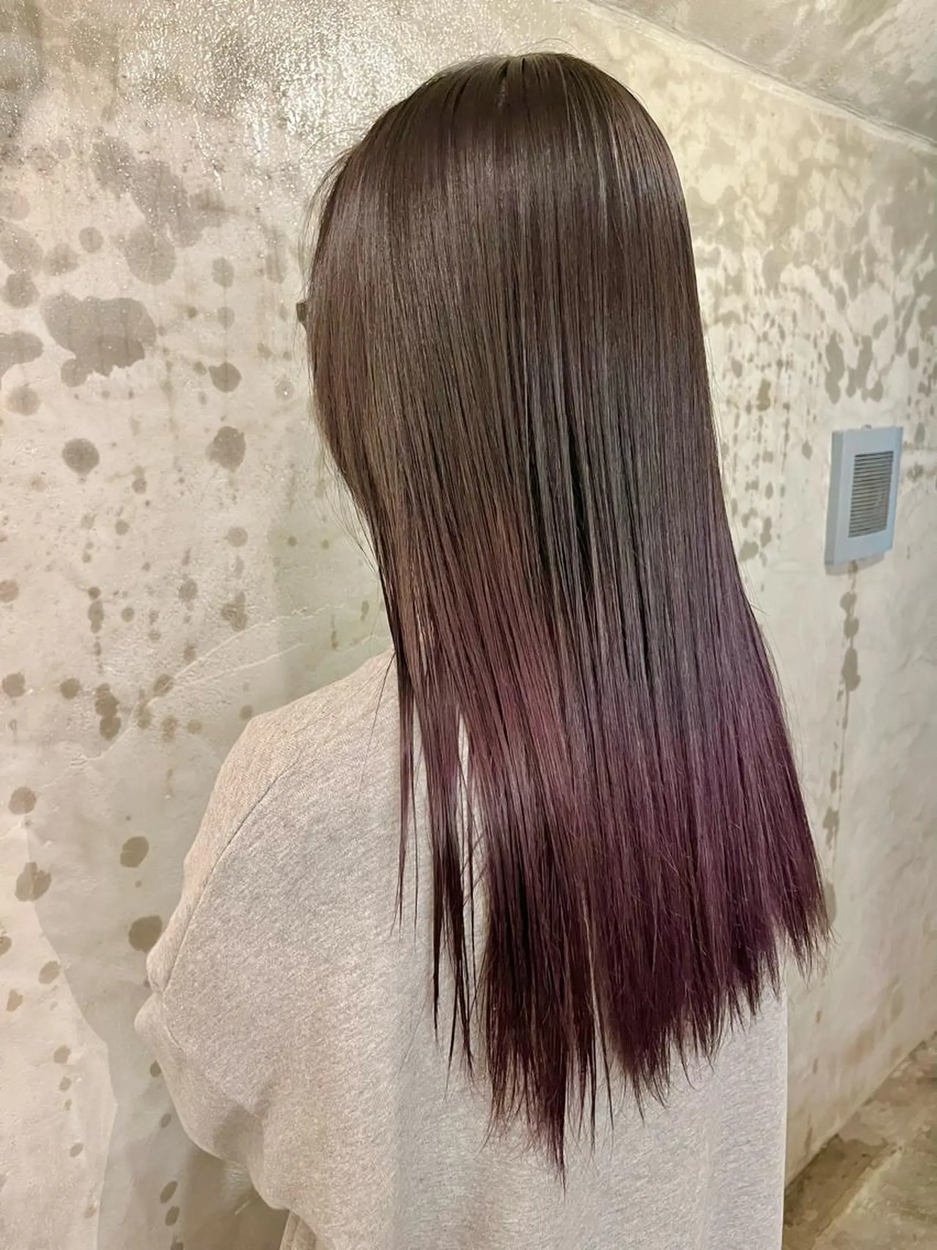 カラー グラデーションカラー ヘアカラー FUJINO RYOのヘアスタイル