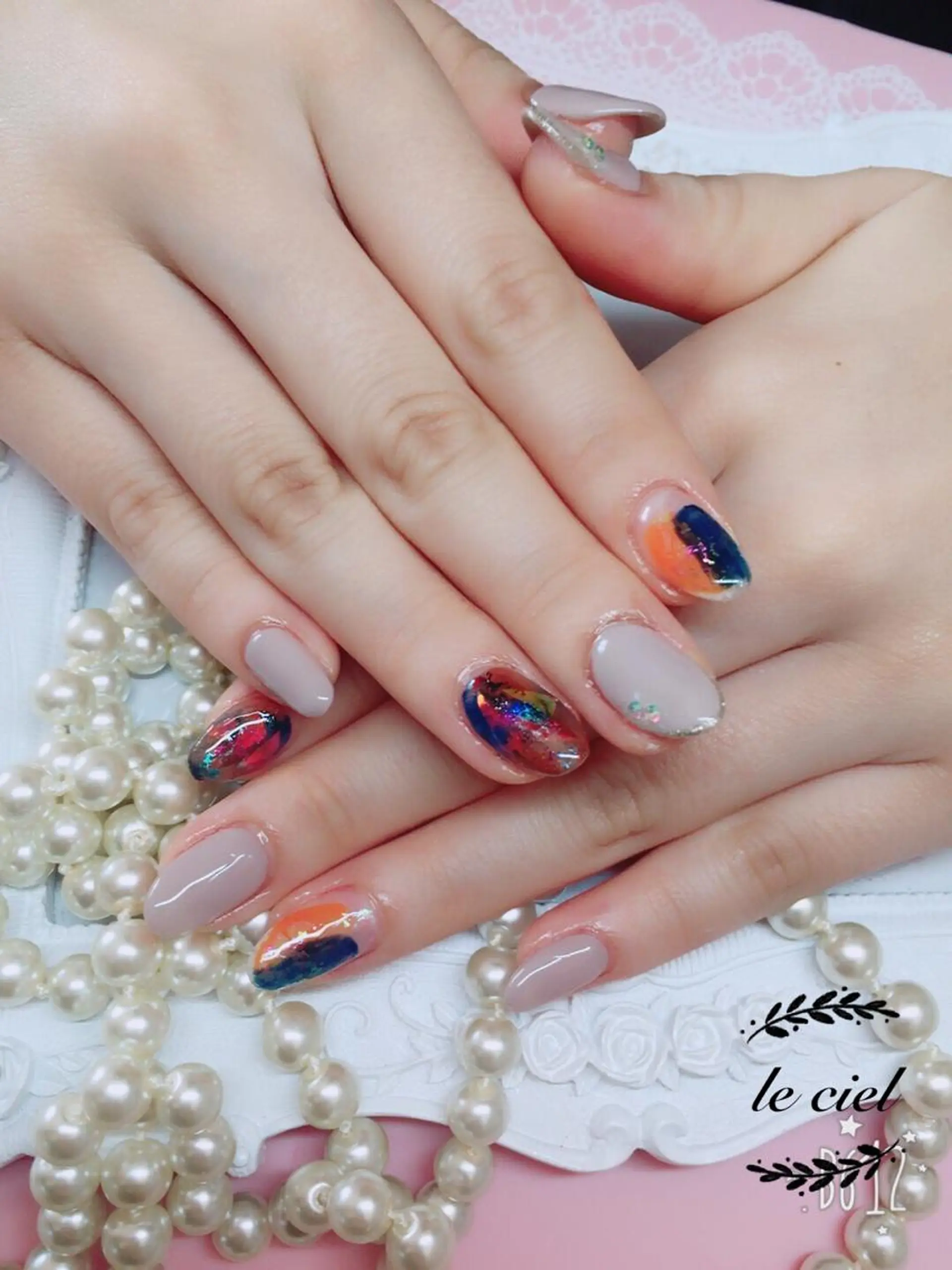 ネイル ハンドネイル Naka Rieのネイルデザイン