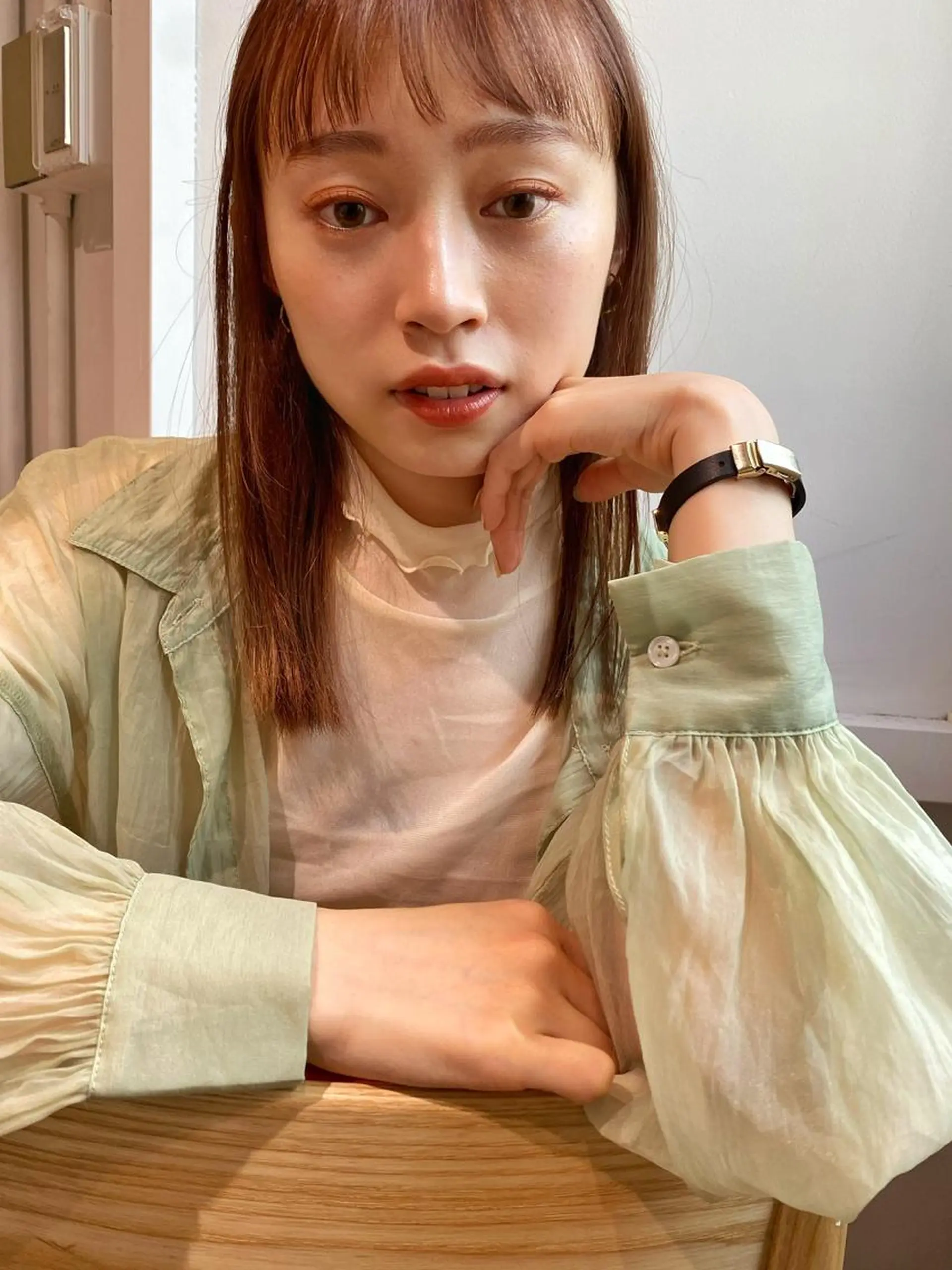 ミディアム カラー ベージュカラー ピンクカラー ピンクベージュ カット ヘアカラー トリートメント GO TODAY SHAiRE SALON Arc店所属・🉐メンズヘア特化 men's/ケンイチのヘアスタイル