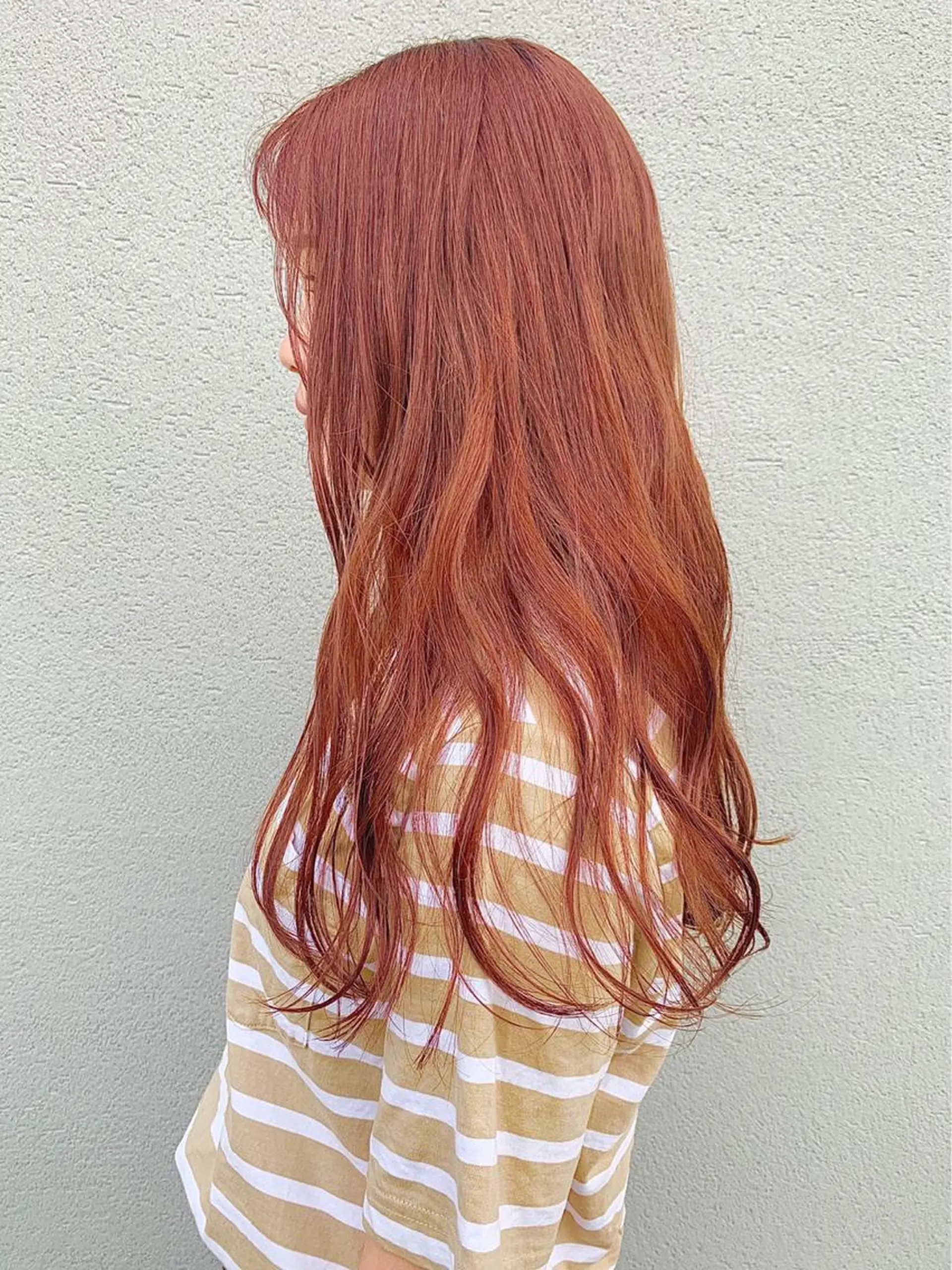 ロング カラー 多河 遥のヘアスタイル