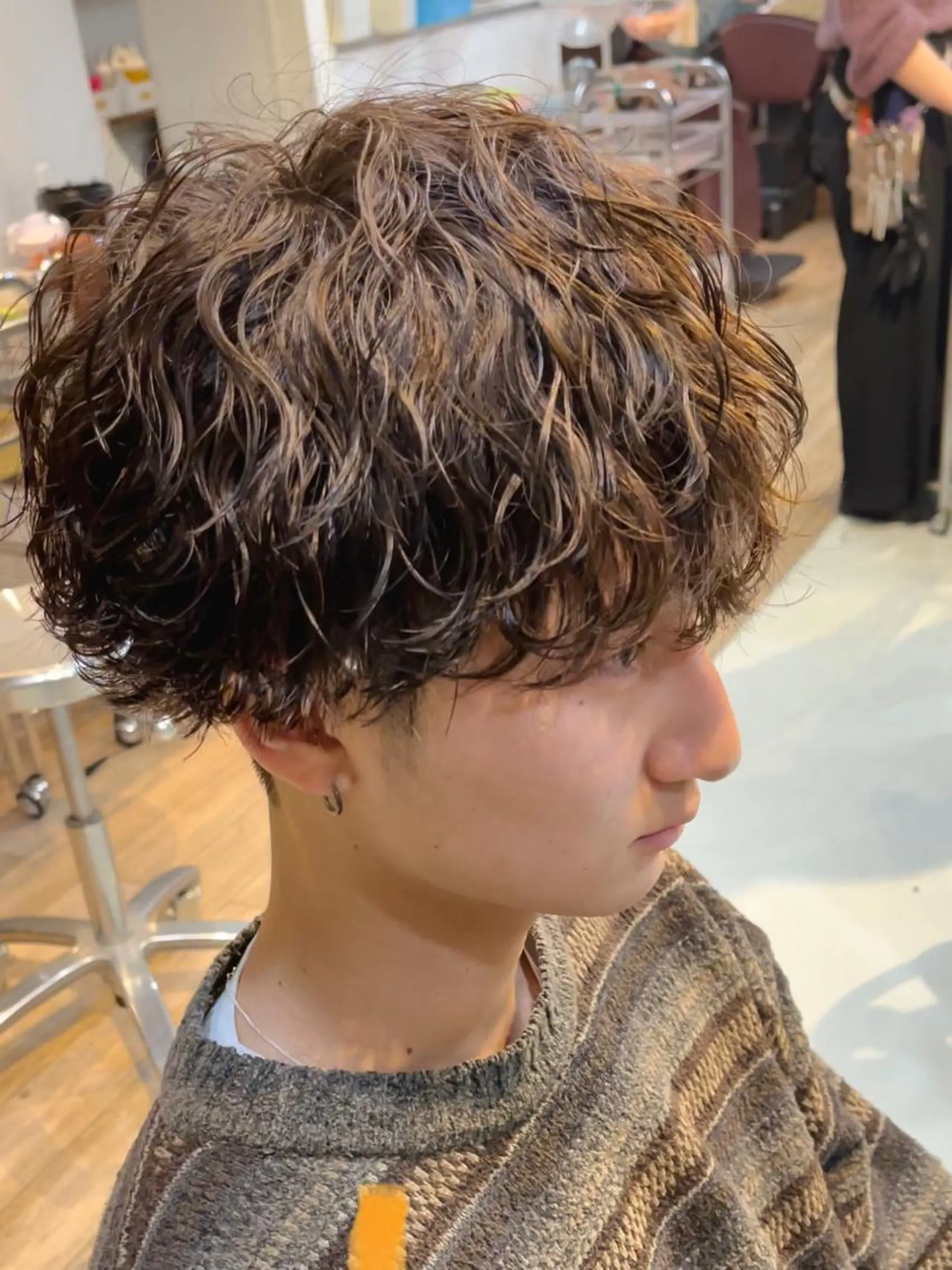 ショート パーマ メンズ メンズスタイル特化 /fifthりっくんのヘアスタイル