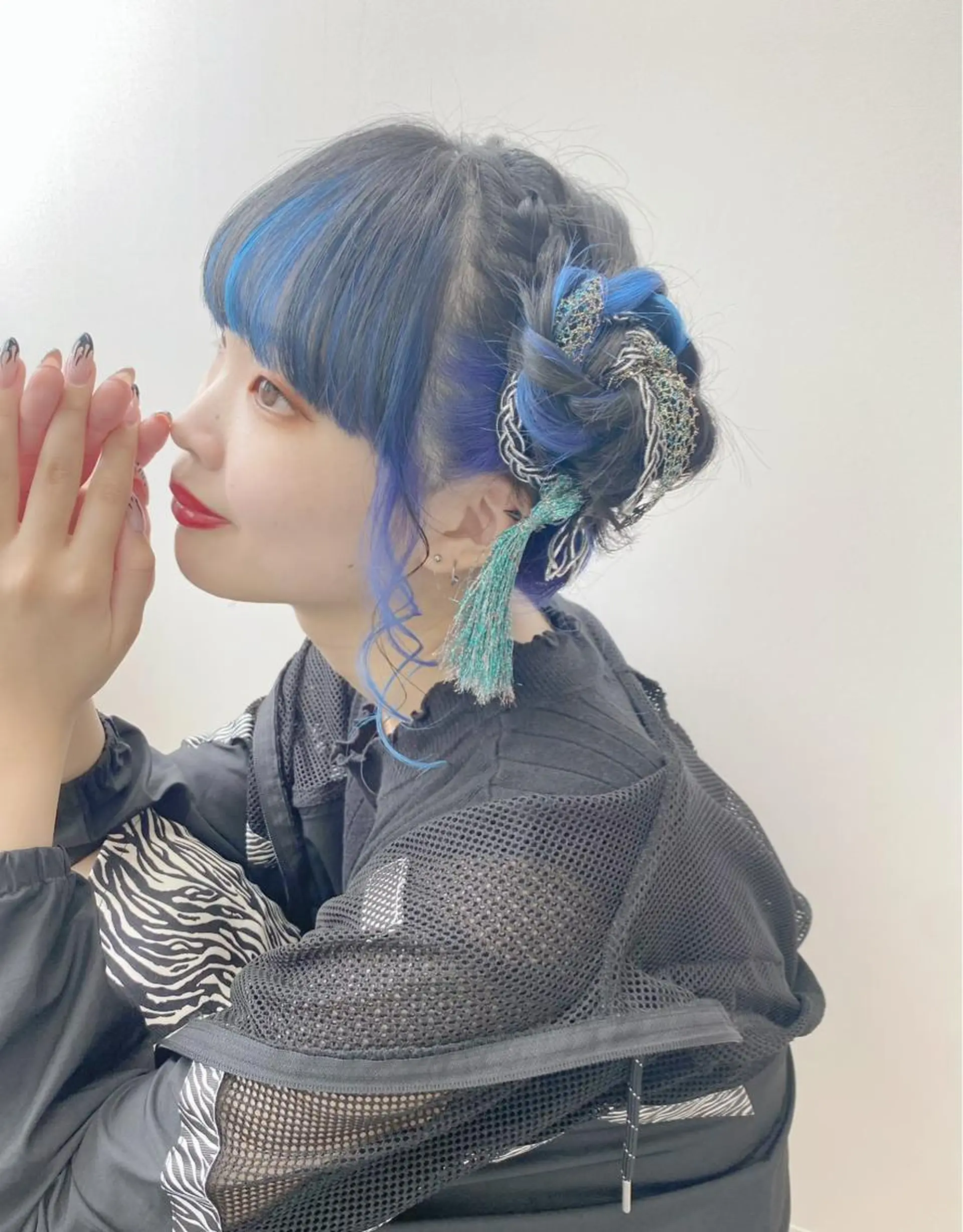 セミロング ヘアアレンジ お団子ヘア ヘアセット GRANLUSSO 〜グランルッソ駅前店所属・木口 嘉美のヘアスタイル