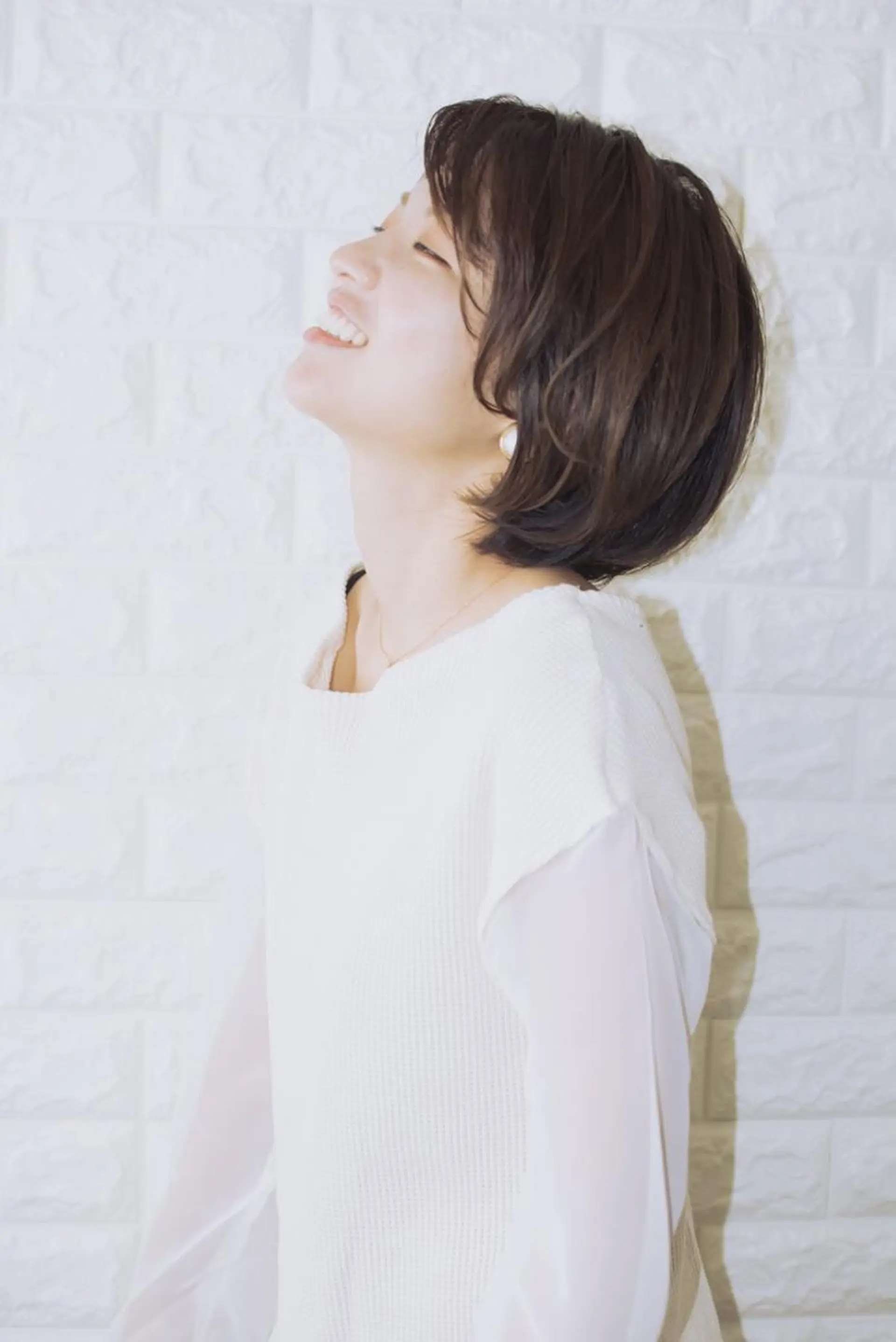 ショート カラー ショートボブ ベージュカラー ブルーカラー ブルージュ グレージュ 撮影モデル 斉藤 正敏のその他イメージ