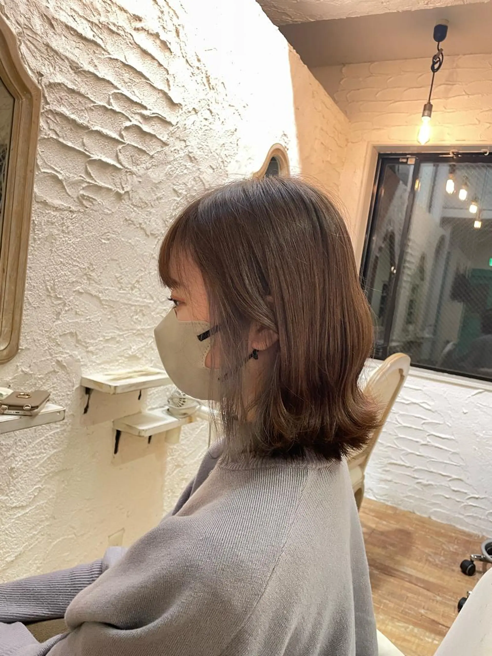 ミディアム 浅沼 ほのかのヘアスタイル