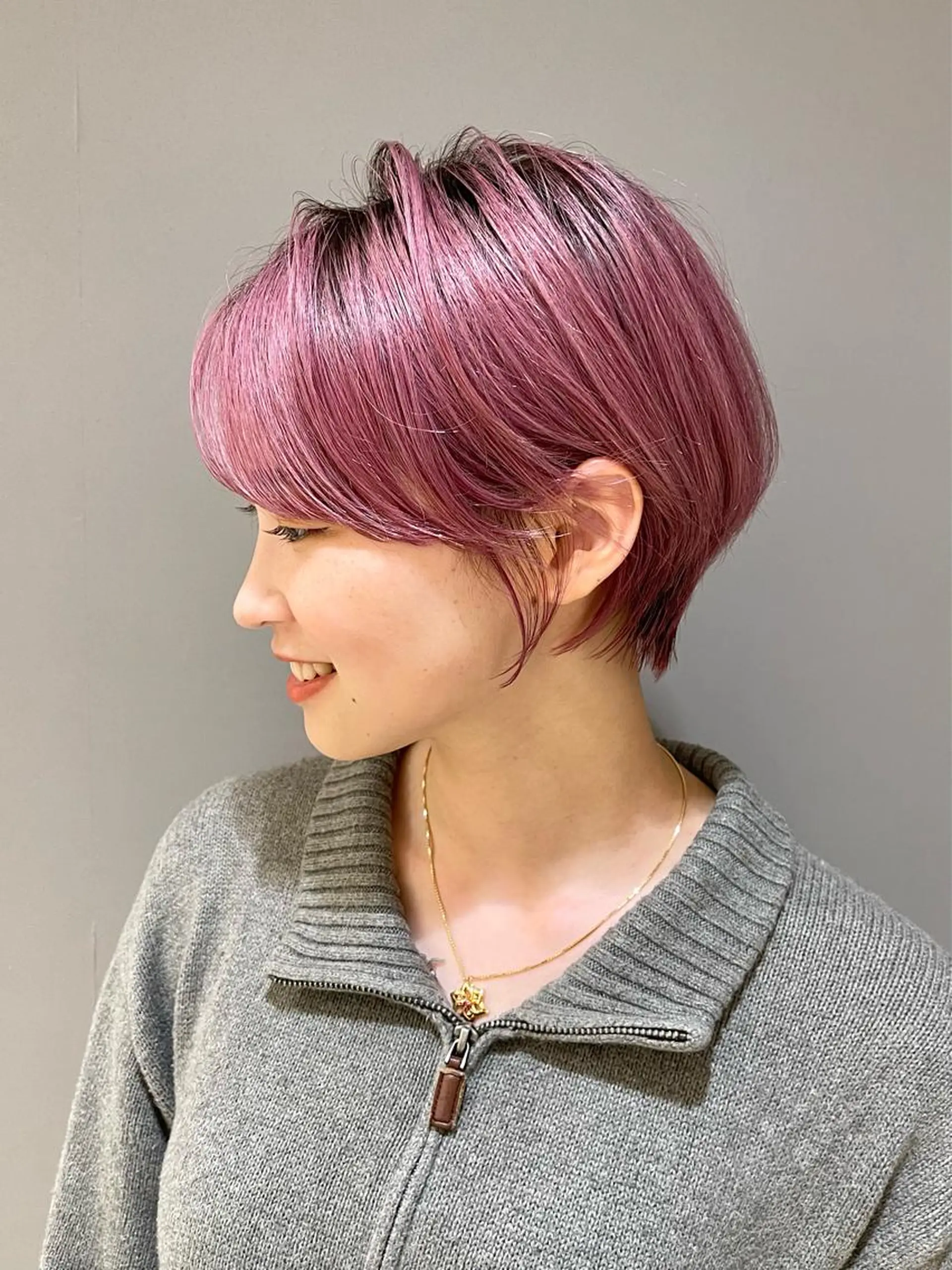 ショート ショートボブ ハンサムショート 丸みショート ボブ ショートヘア 荻窪/ショートヘア✨ ショートボブ長松大哉のヘアスタイル