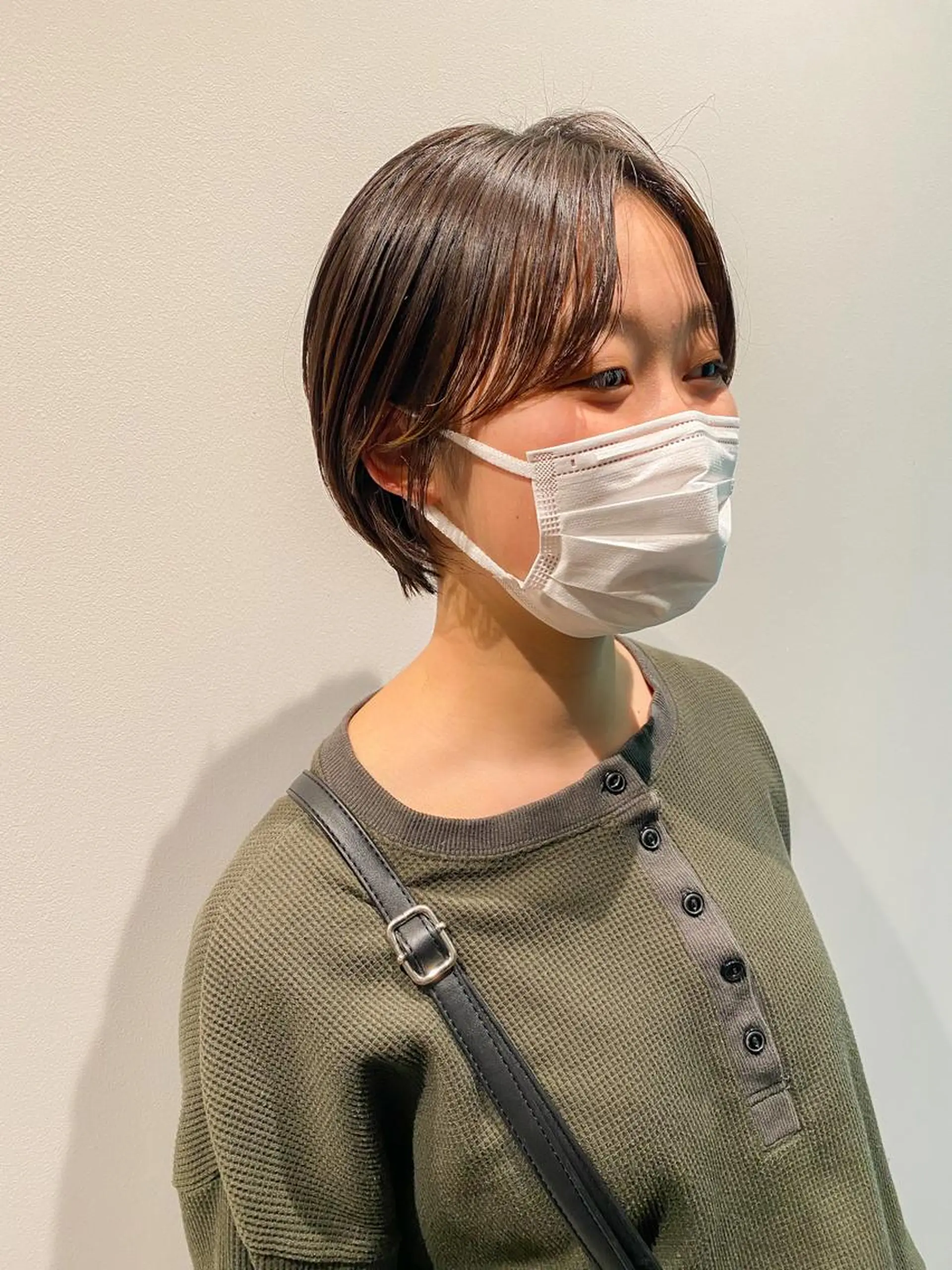 ショート カラー 韓国風スタイル 🍓MIZUKI🍓のヘアスタイル