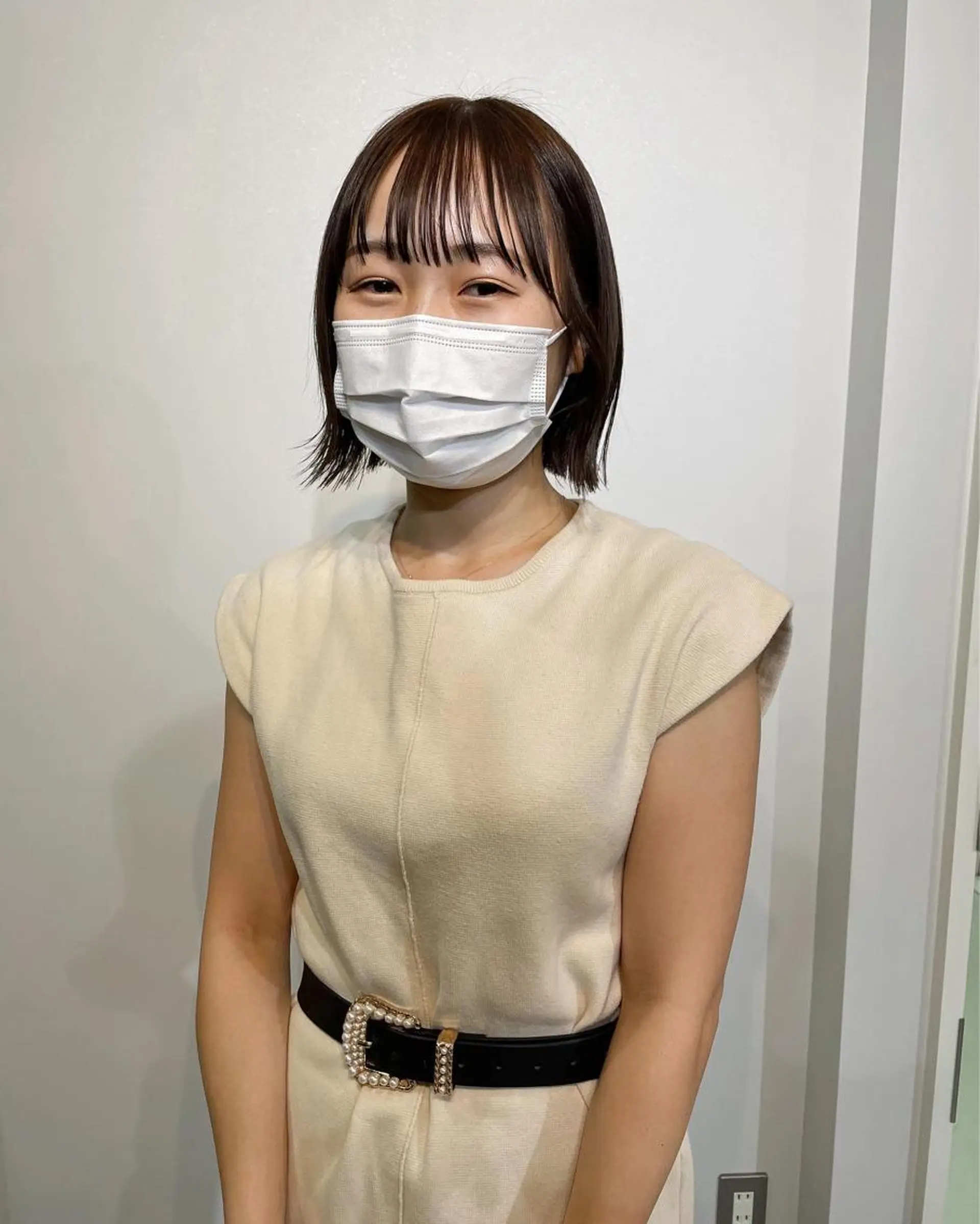 ショート カラー パーマ＊ 顔まわり似合わせのヘアスタイル