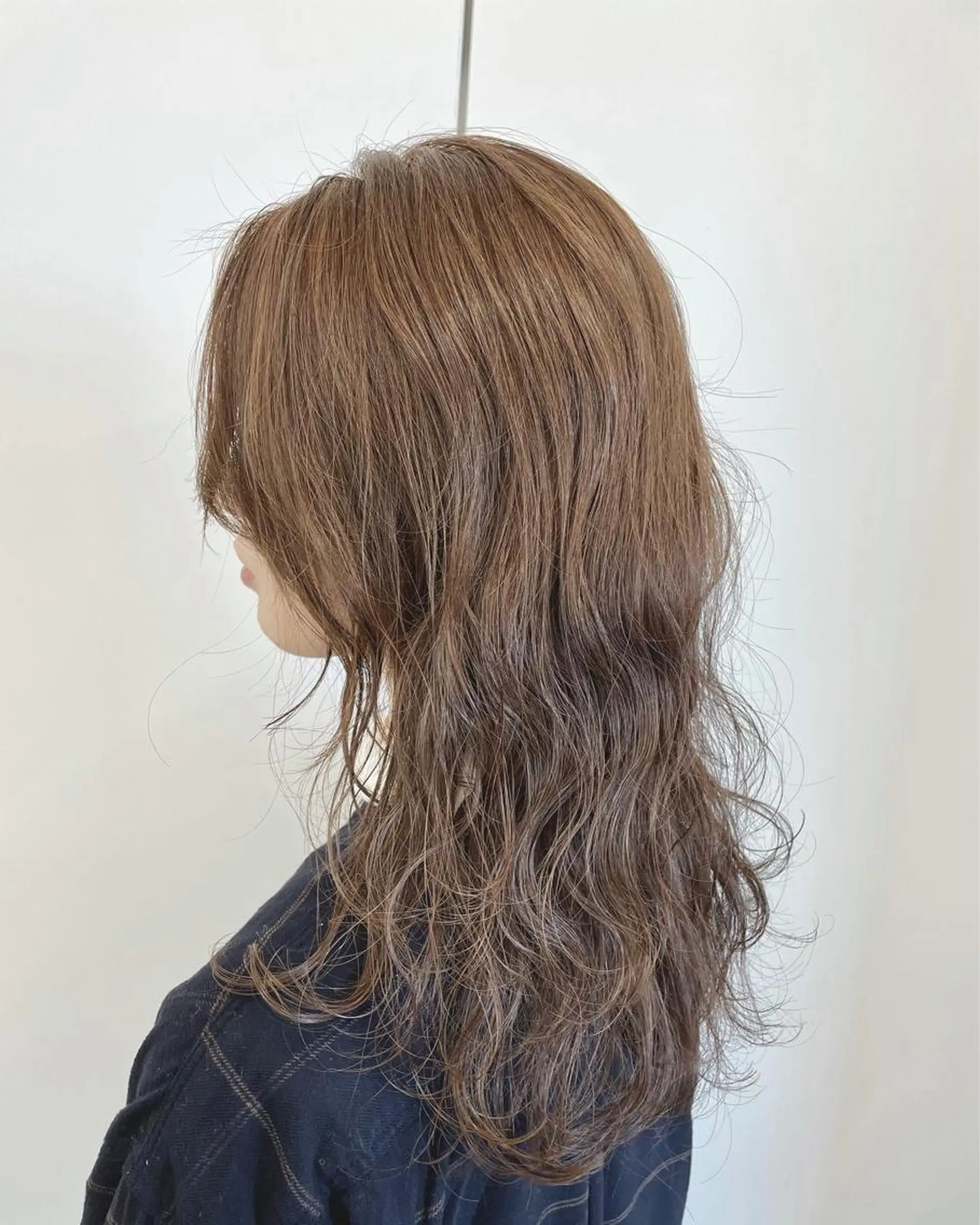 ロング カラー アッシュ アッシュグレー アッシュグレージュ グレージュ 🔶PAIR🔶 TAKAのヘアスタイル