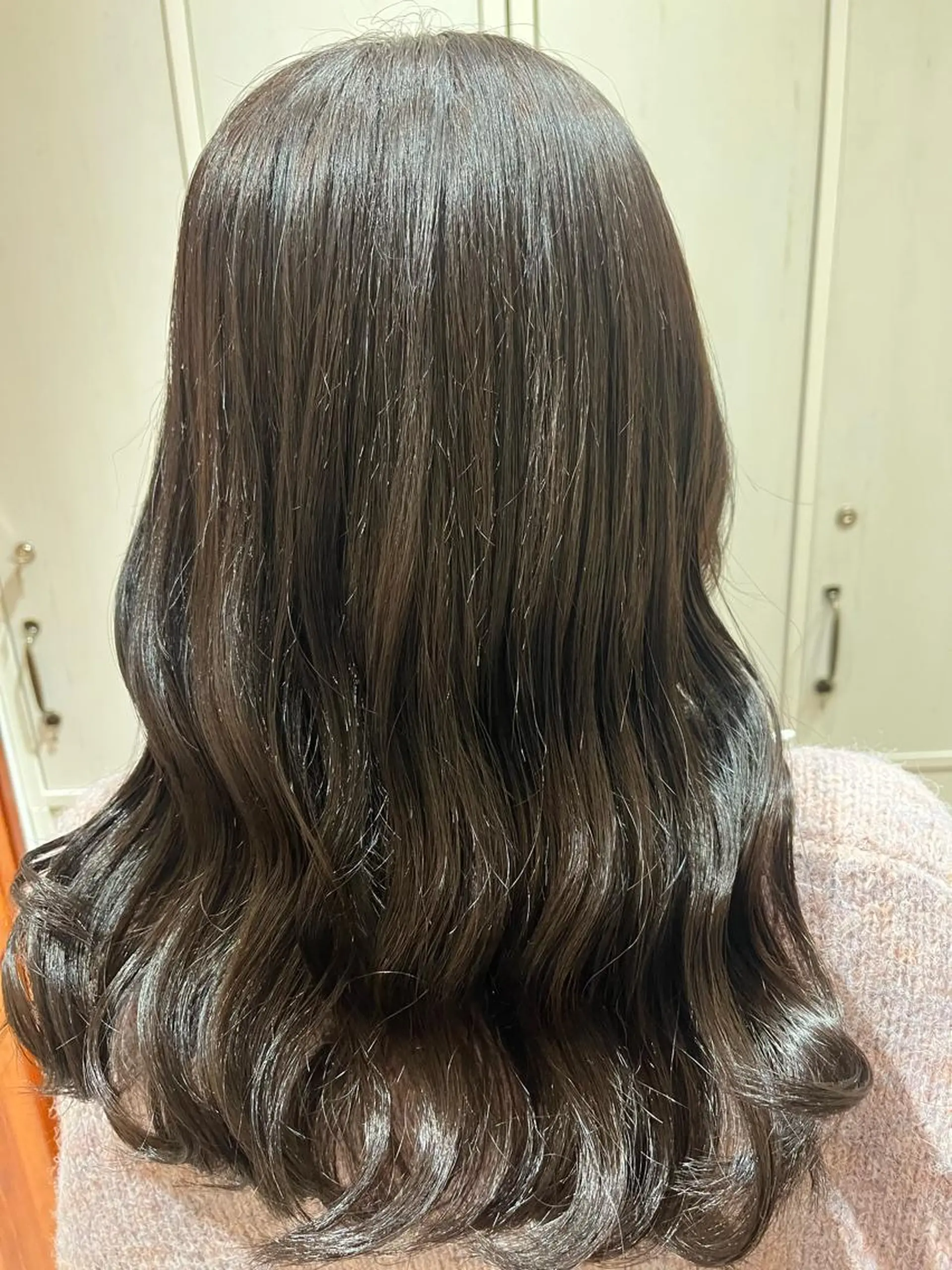 ミディアム カラー ショコラグレージュ グレージュ カット ヘアカラー トリートメント 🌈透明感カラー🌈 🌟吉田祐介🌟のヘアスタイル