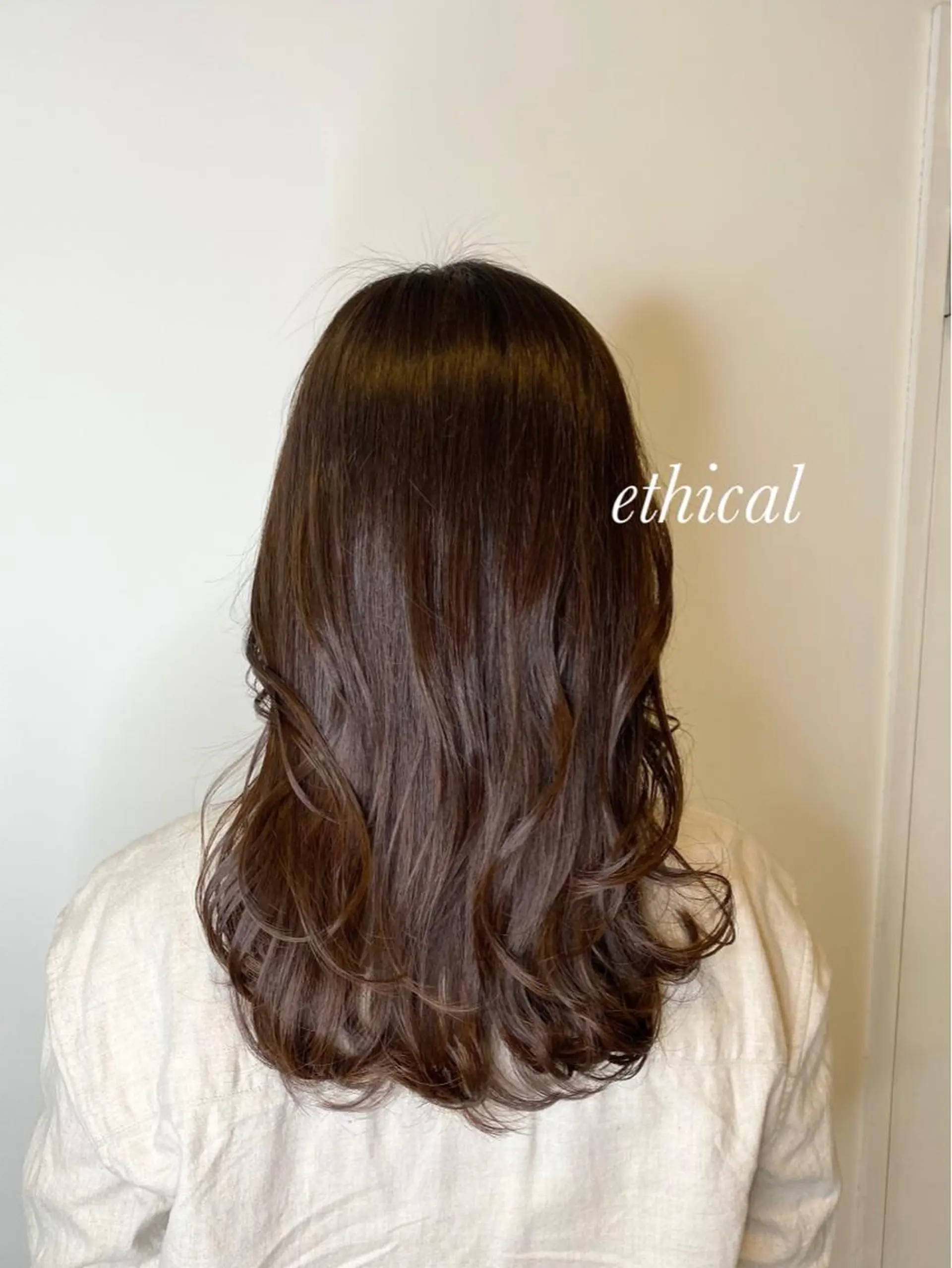 ロング 【エシカル】 HOSOMIのヘアスタイル