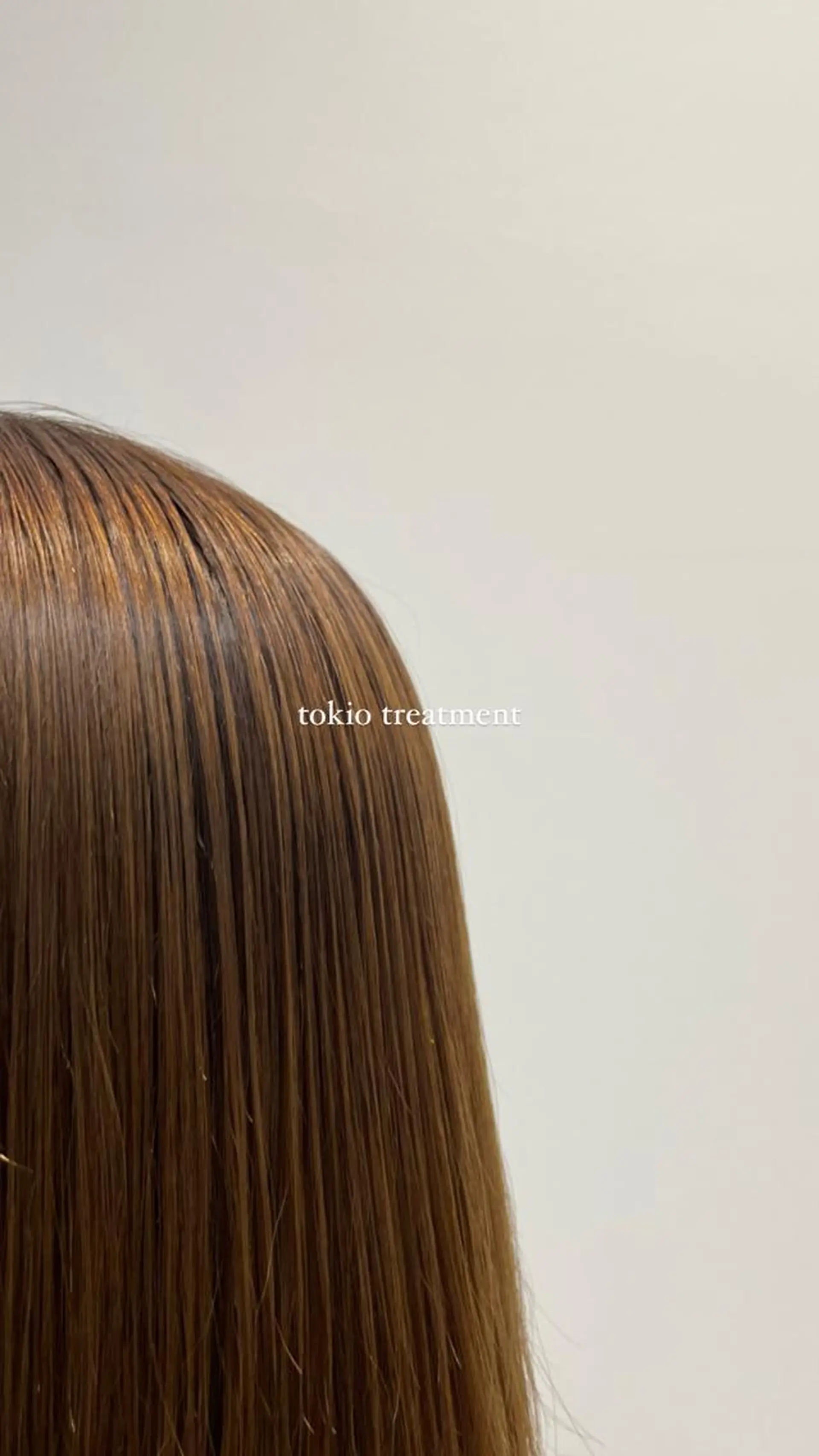 ミディアム トリートメント FILMS 綾菜のヘアスタイル